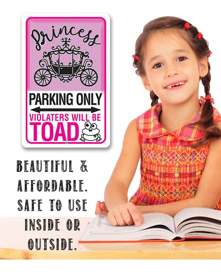 Princess Parking - Metal Sign