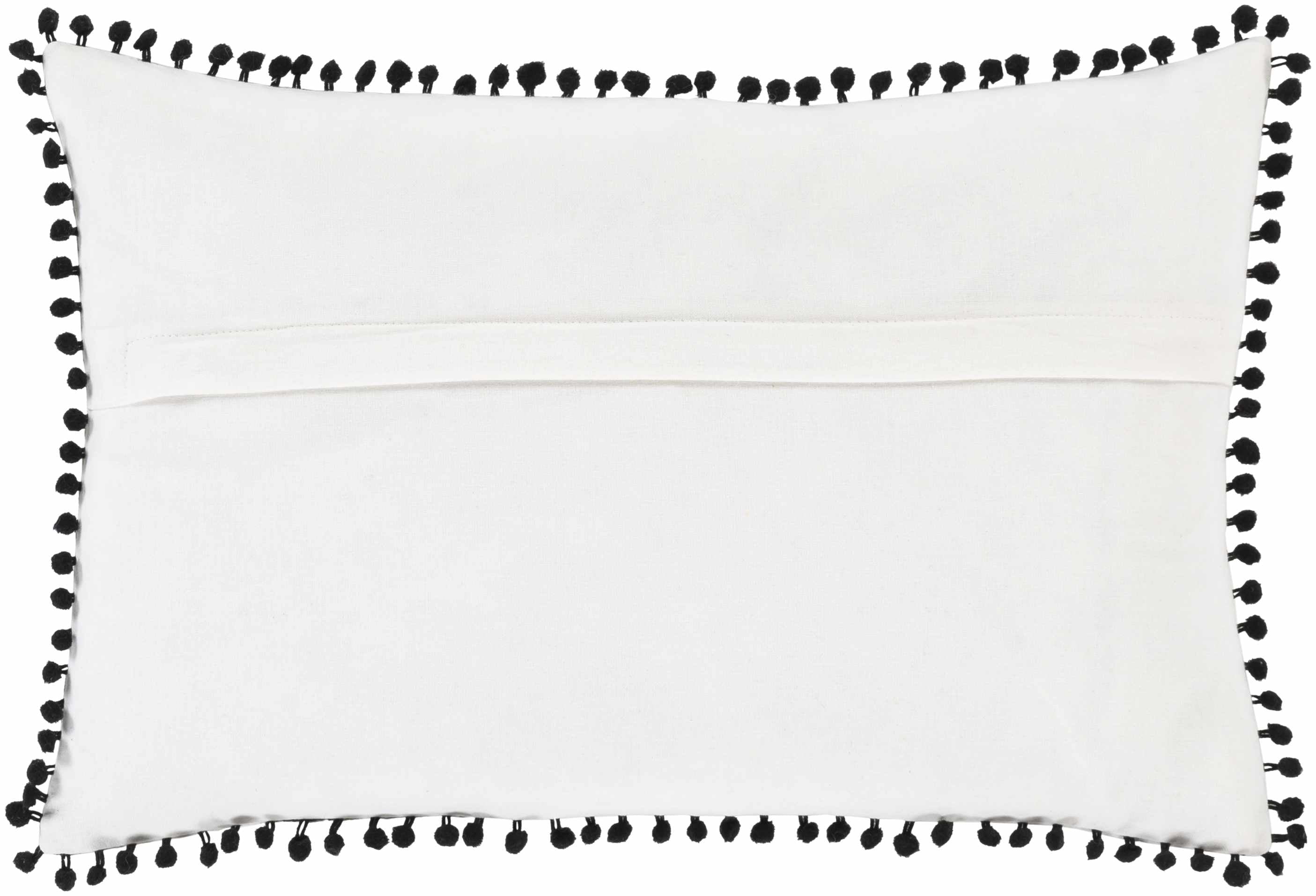 Nursery Sweet Dreams White Black Decorative Throw Pillow - Clearance-1