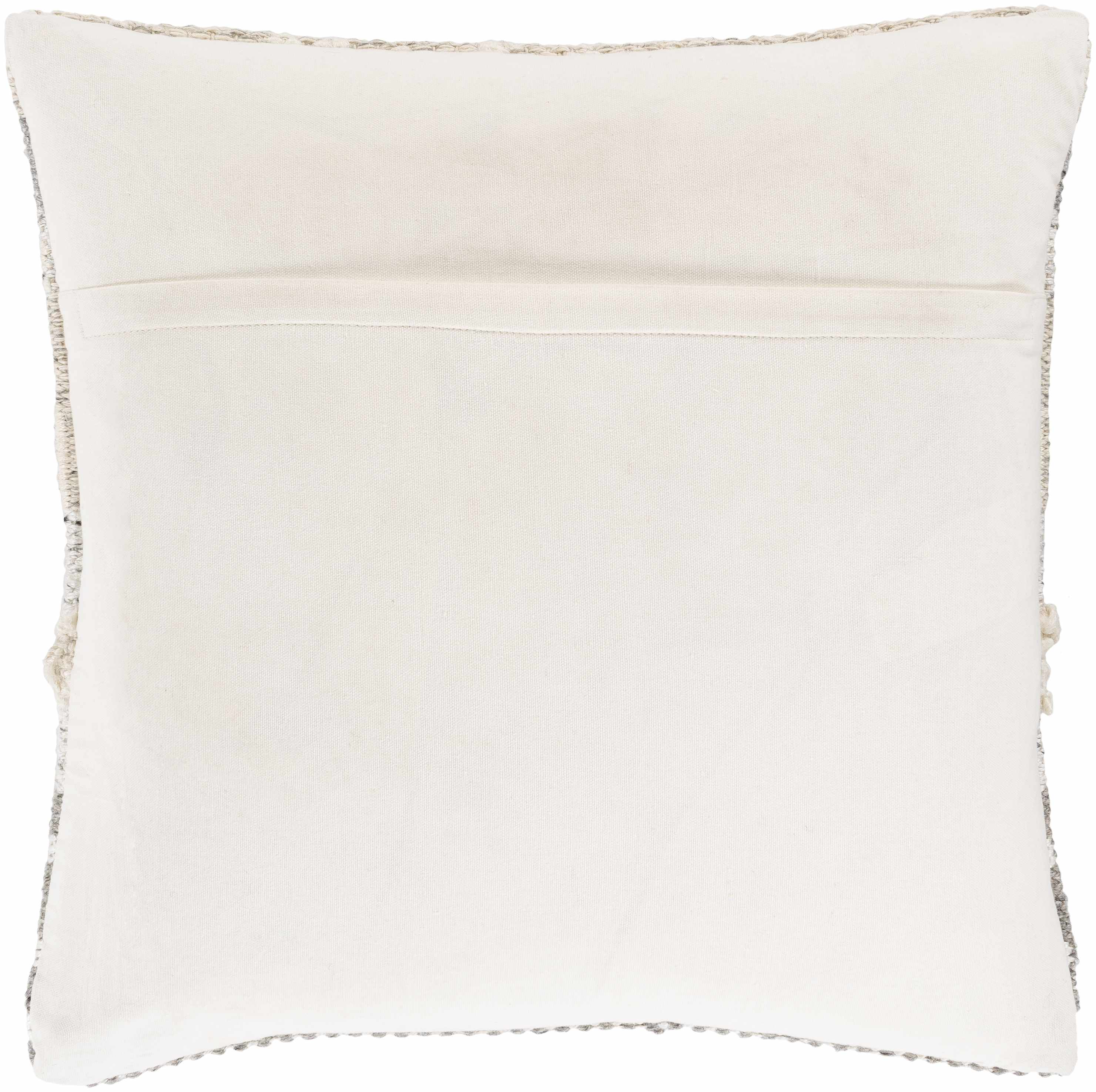 Truckee Neutral Textured Wool Throw Pillow-4
