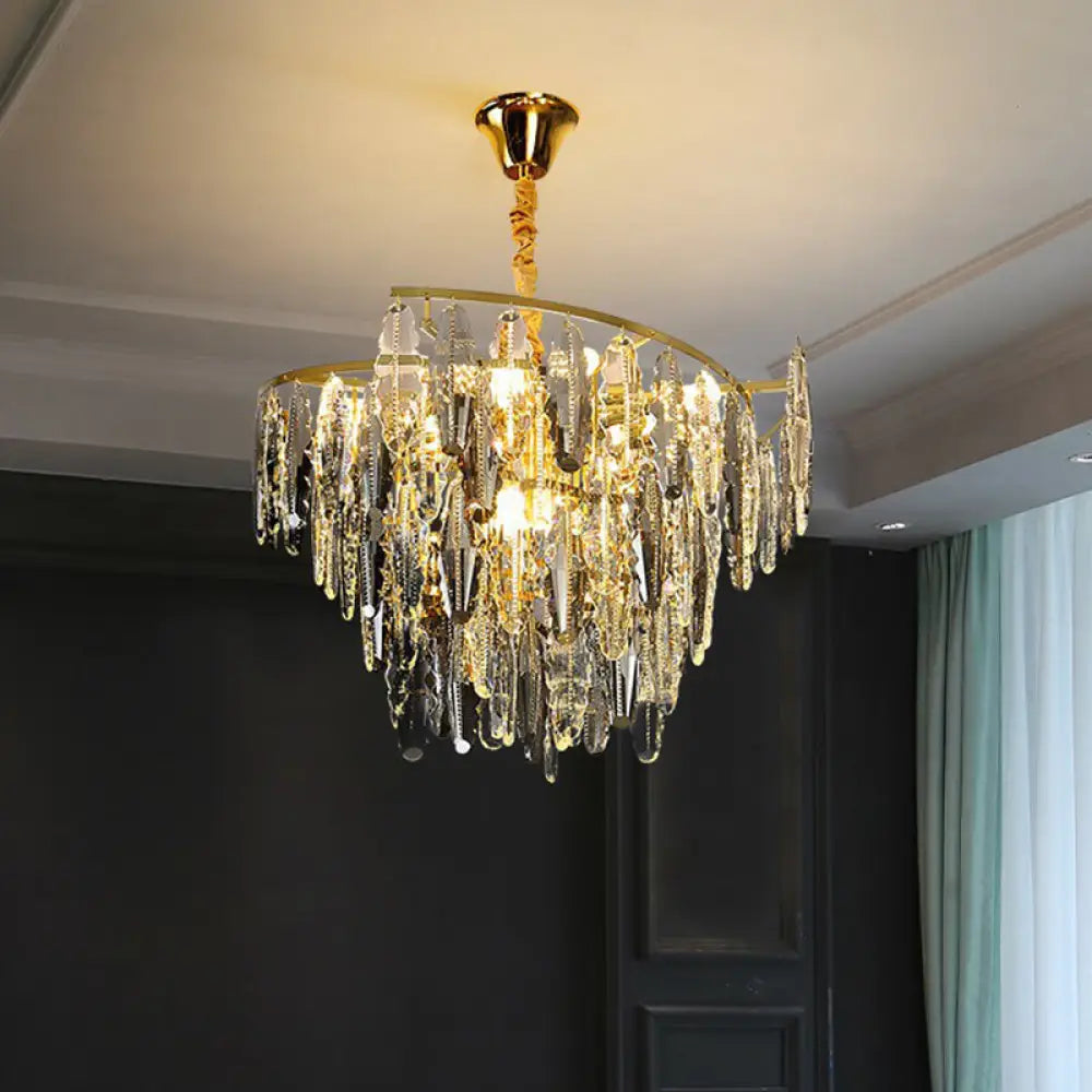 Trinity 10-Light Modern Chandelier | Dining Room Lighting