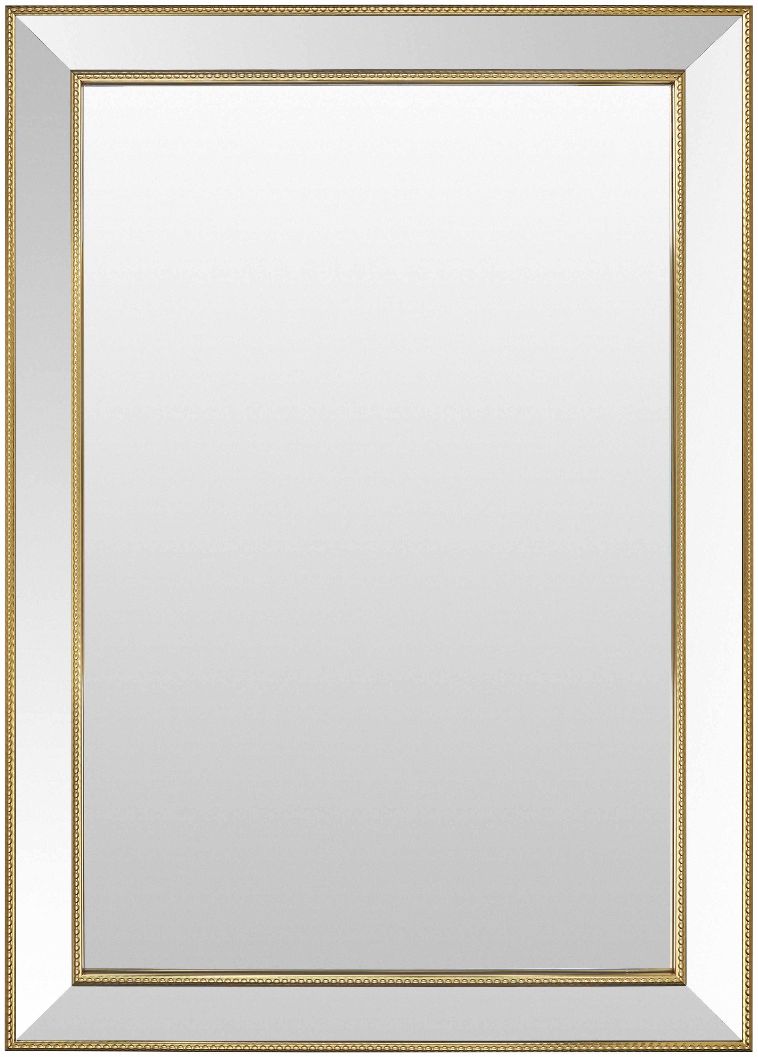 Netzschkau Rectangular Gold Mirror - PRHOMZ