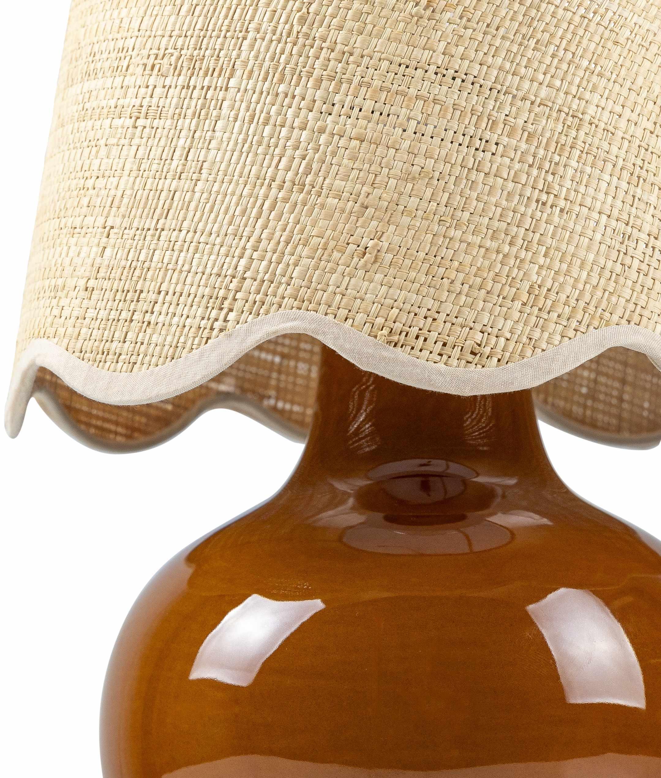 Theisseil Brown Table Lamp - PRHOMZ