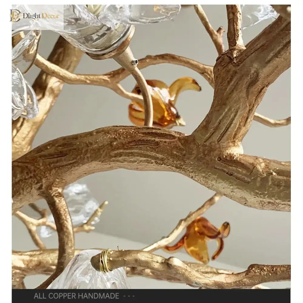 Vintage Copper Chandelier | Dining Room Home Lighting