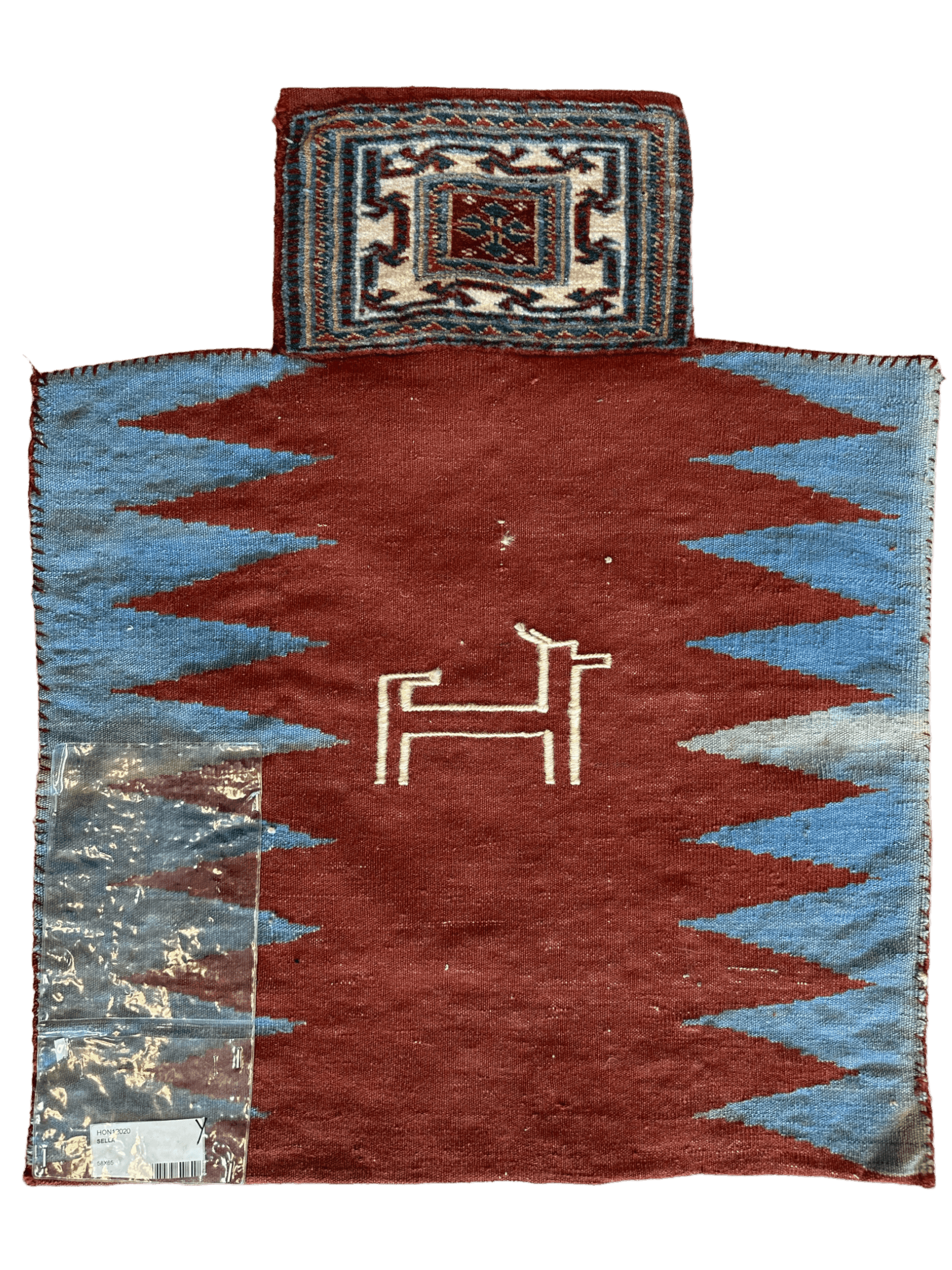 Vintage Nomadic Baluch Salt Bag Rug