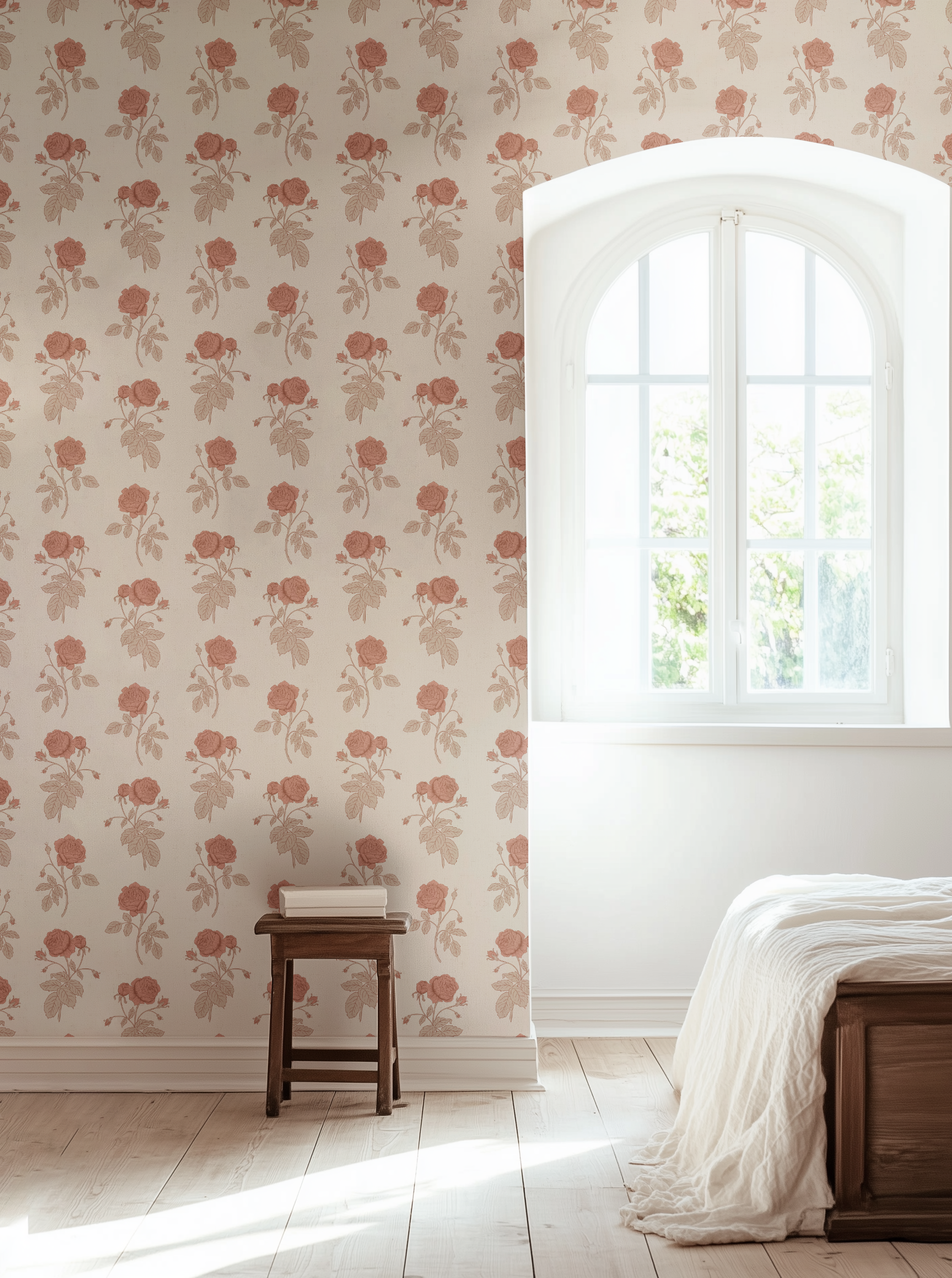 Rosalie Wallpaper by Brittany Polatis Design