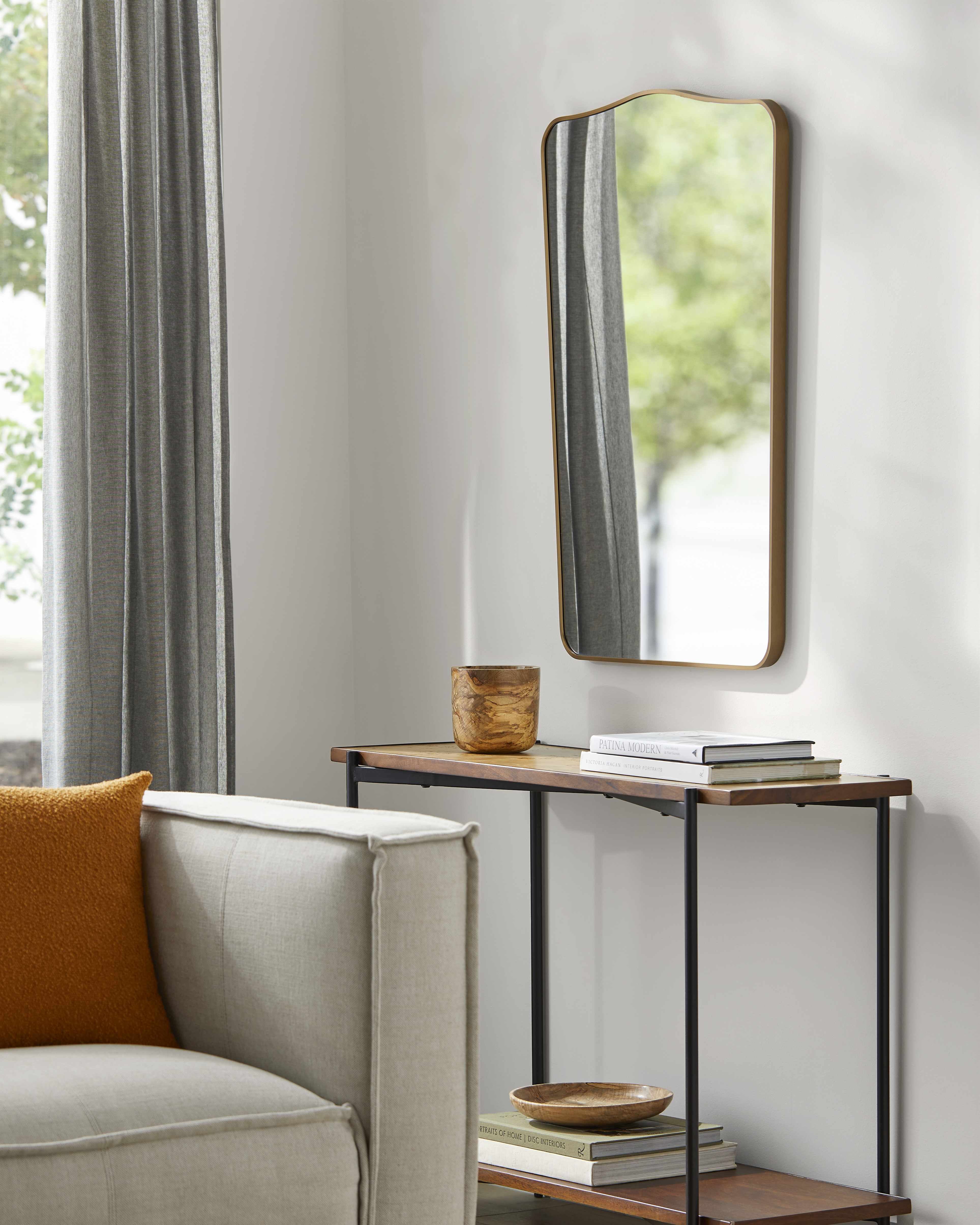 Vallentuna Metallic Copper Mirror-1