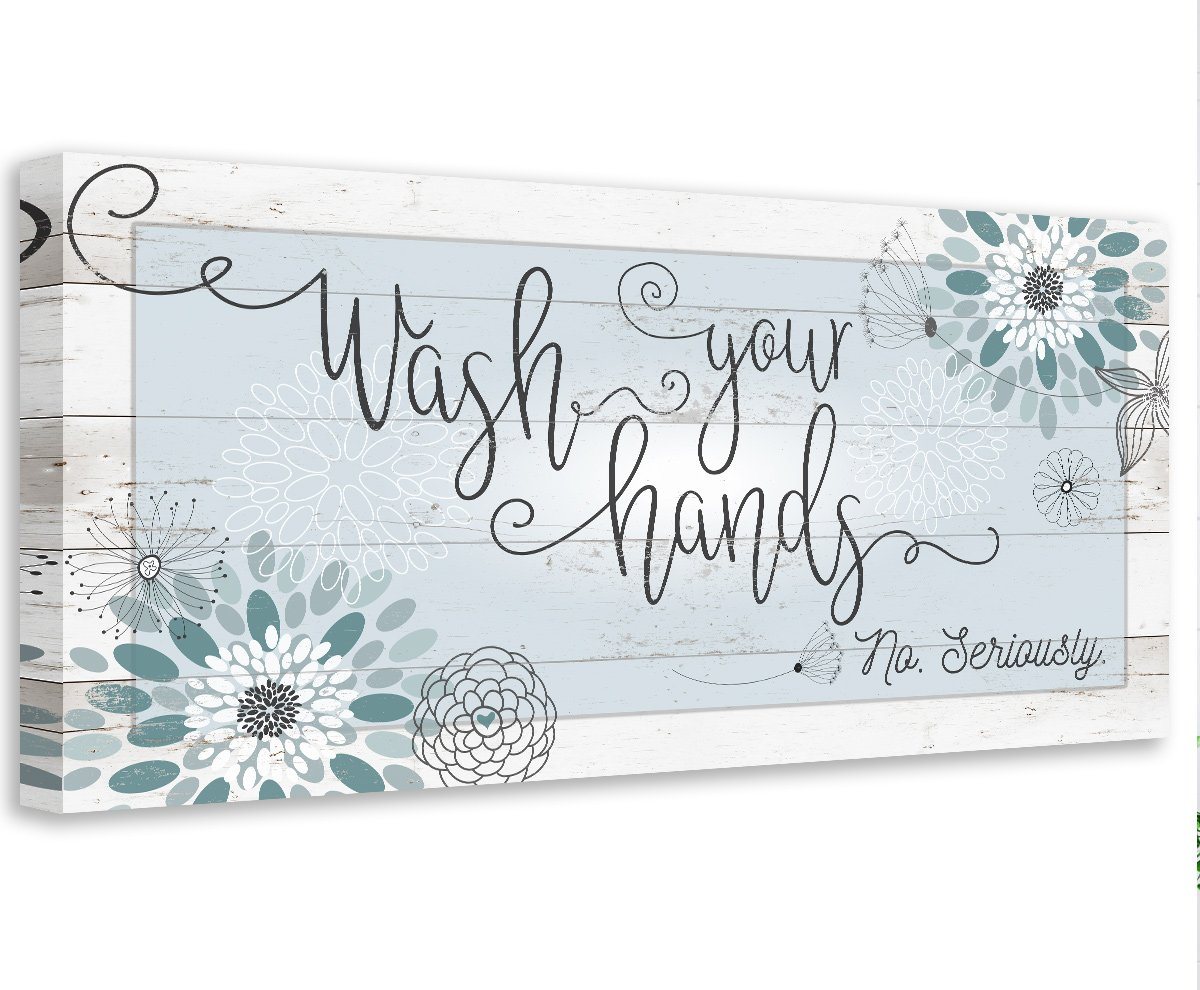 Wash Your Hands - Canvas