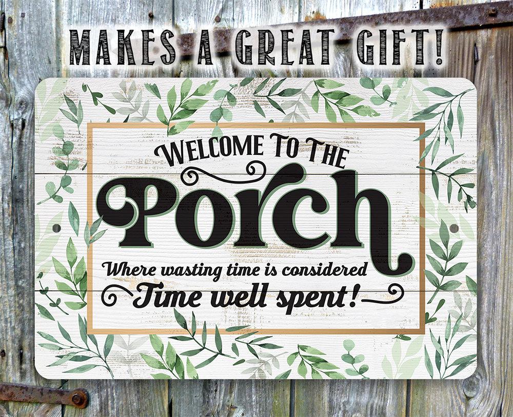 Wasting Time is Considered Time Well Spent - Metal Sign