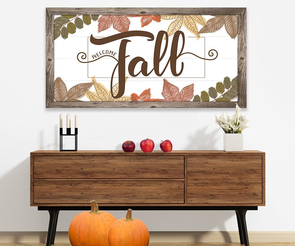 Welcome Fall - Canvas