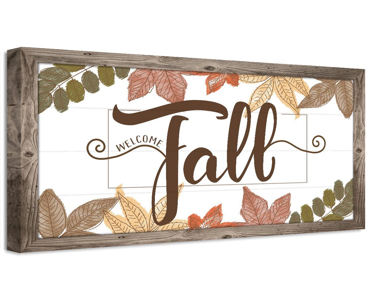 Welcome Fall - Canvas