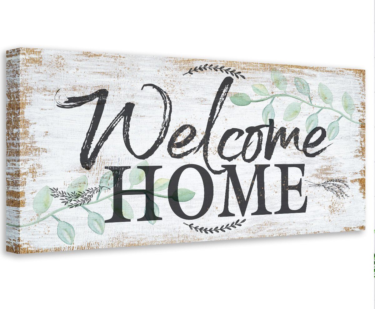 Welcome Home - Canvas