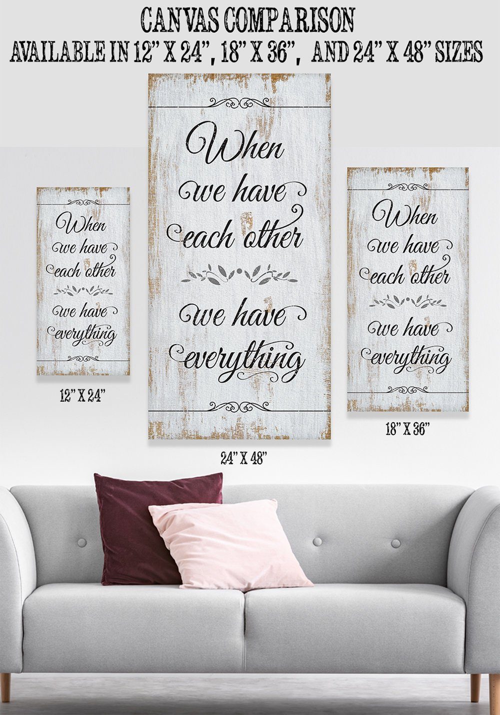 When We Have Each Other - Canvas