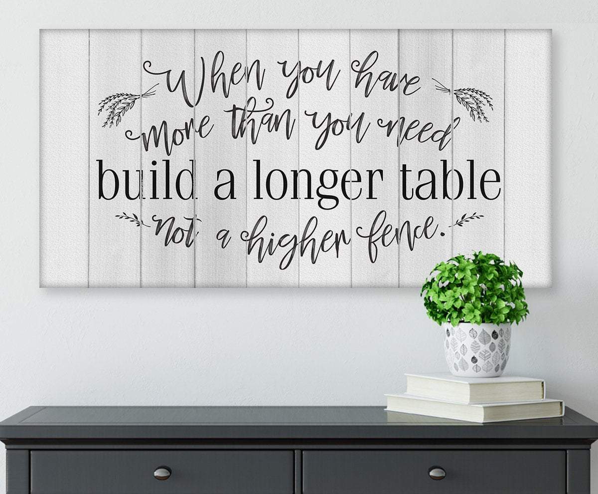 When You Have More - Canvas