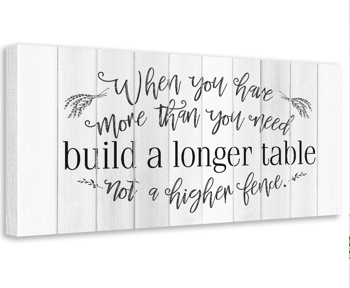 When You Have More - Canvas