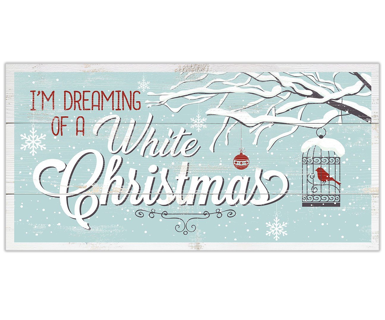 White Christmas - Canvas
