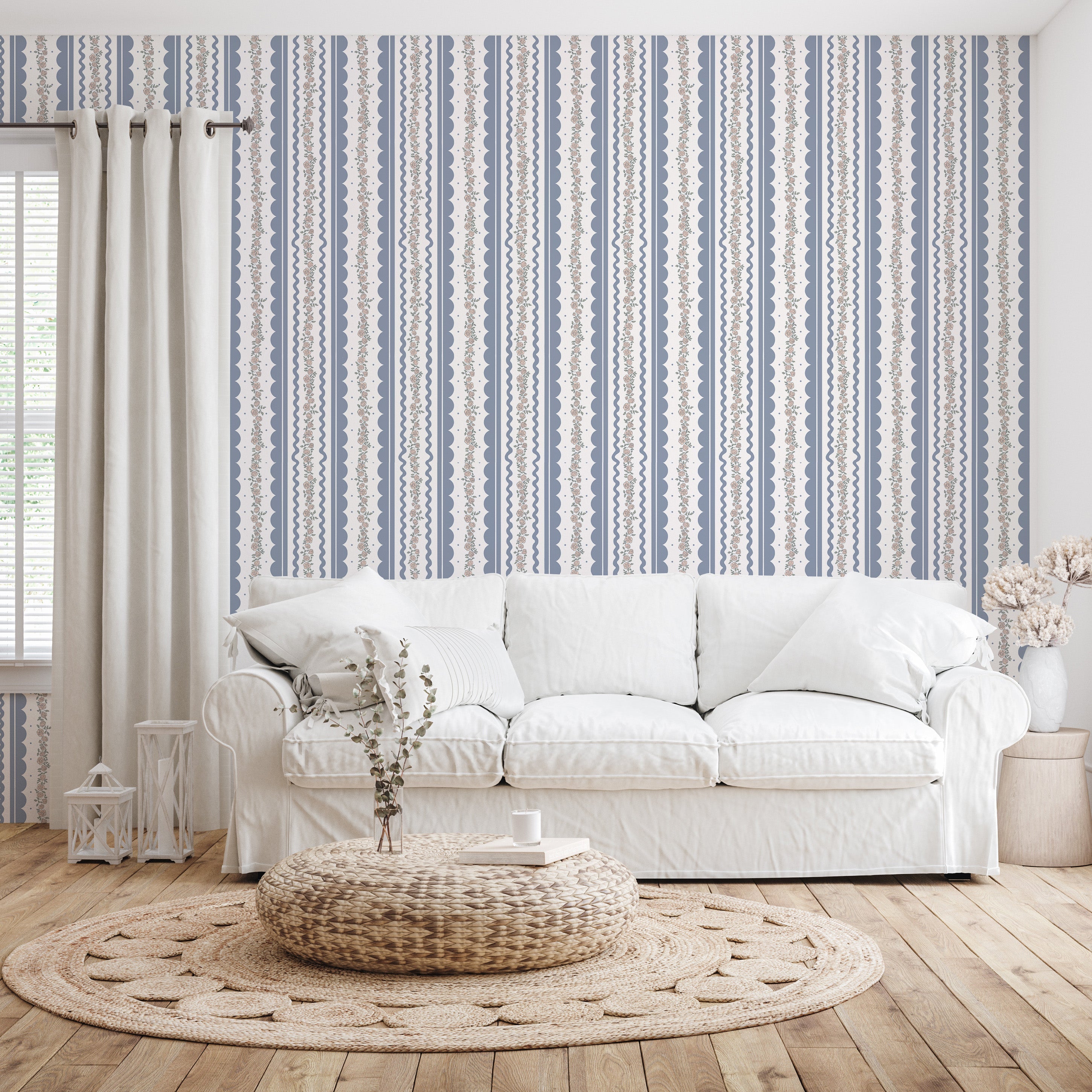 Solana Wallpaper by Painted Hawk Design