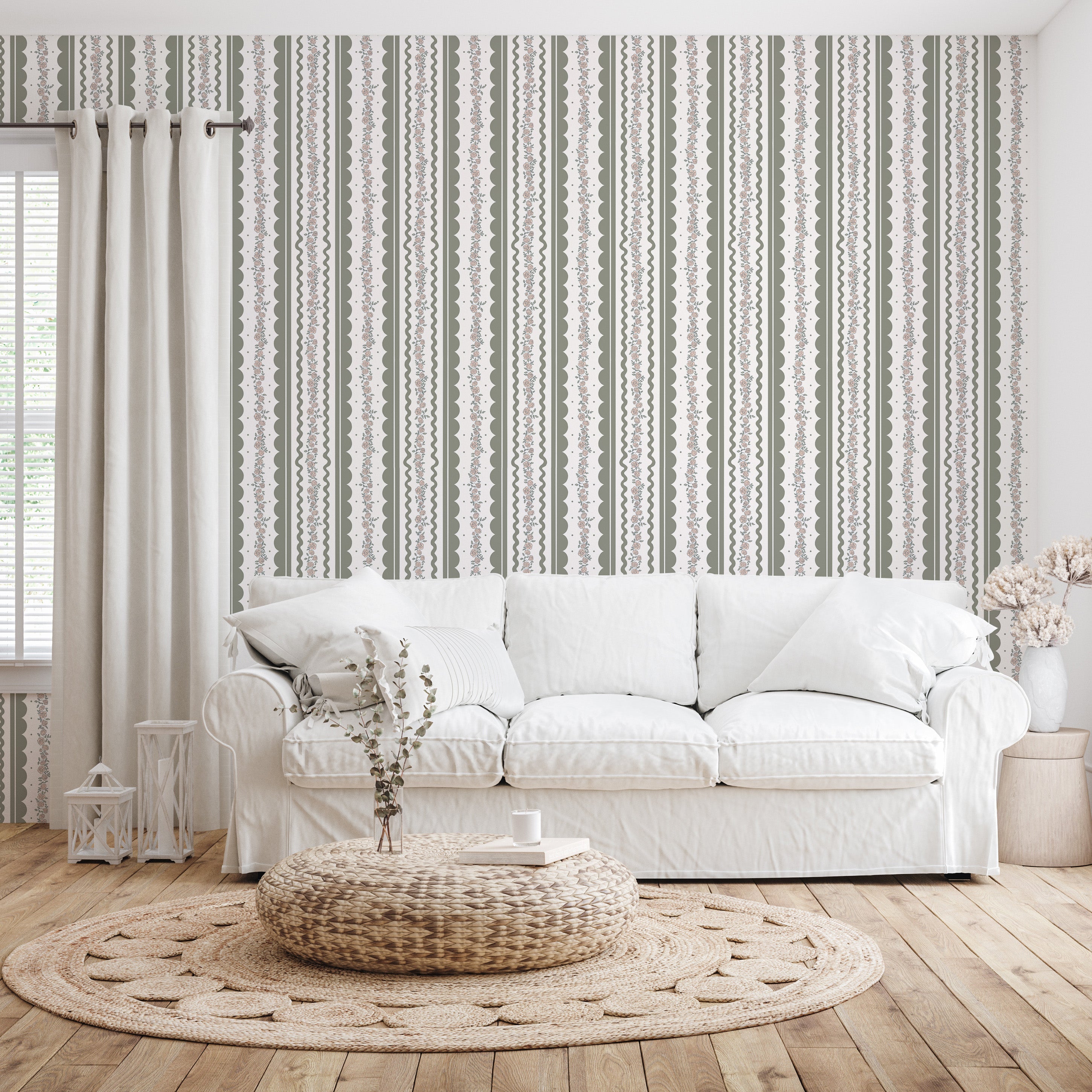 Solana Wallpaper by Painted Hawk Design