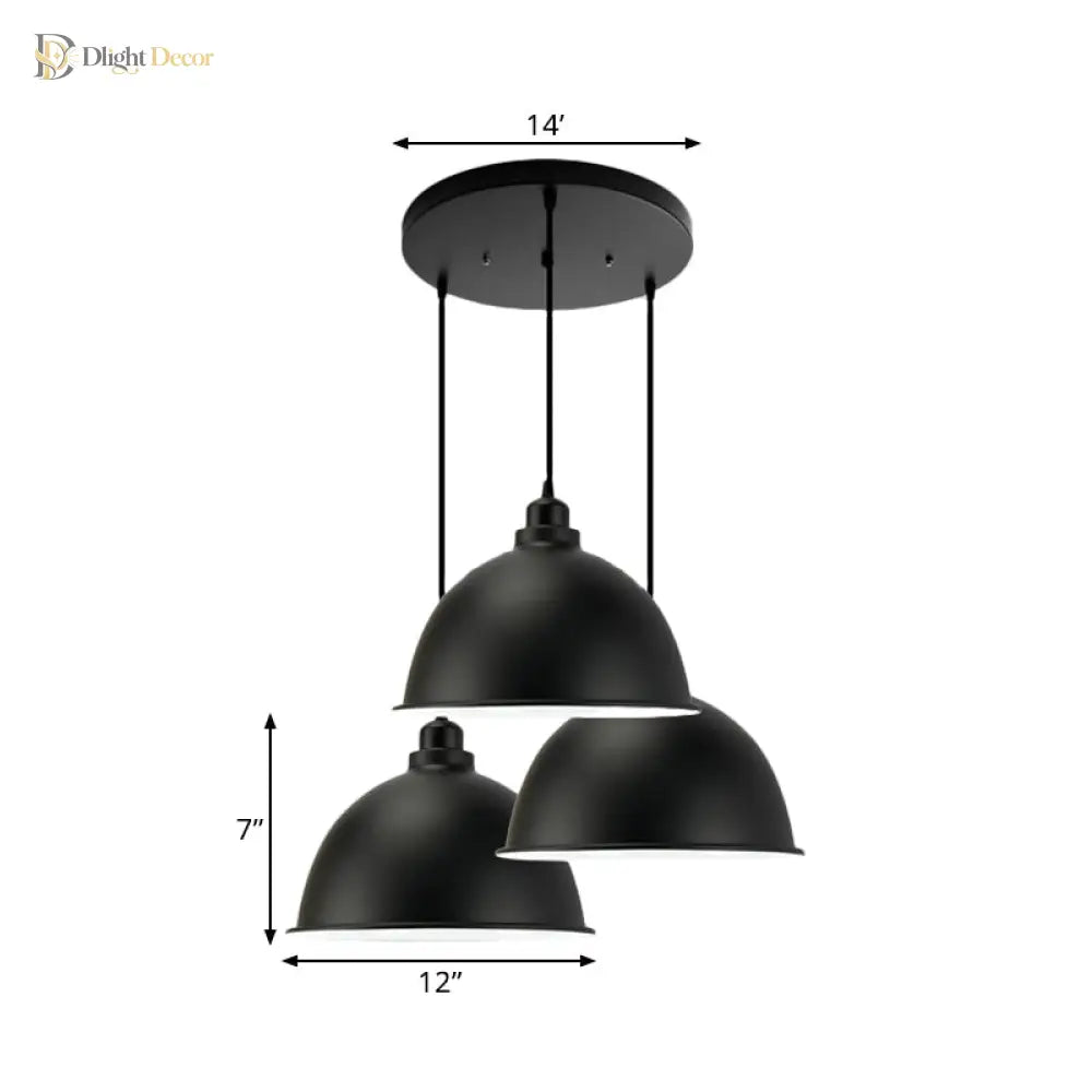 Willa 3-Light Pendant Light | Modern Dining Room Lighting