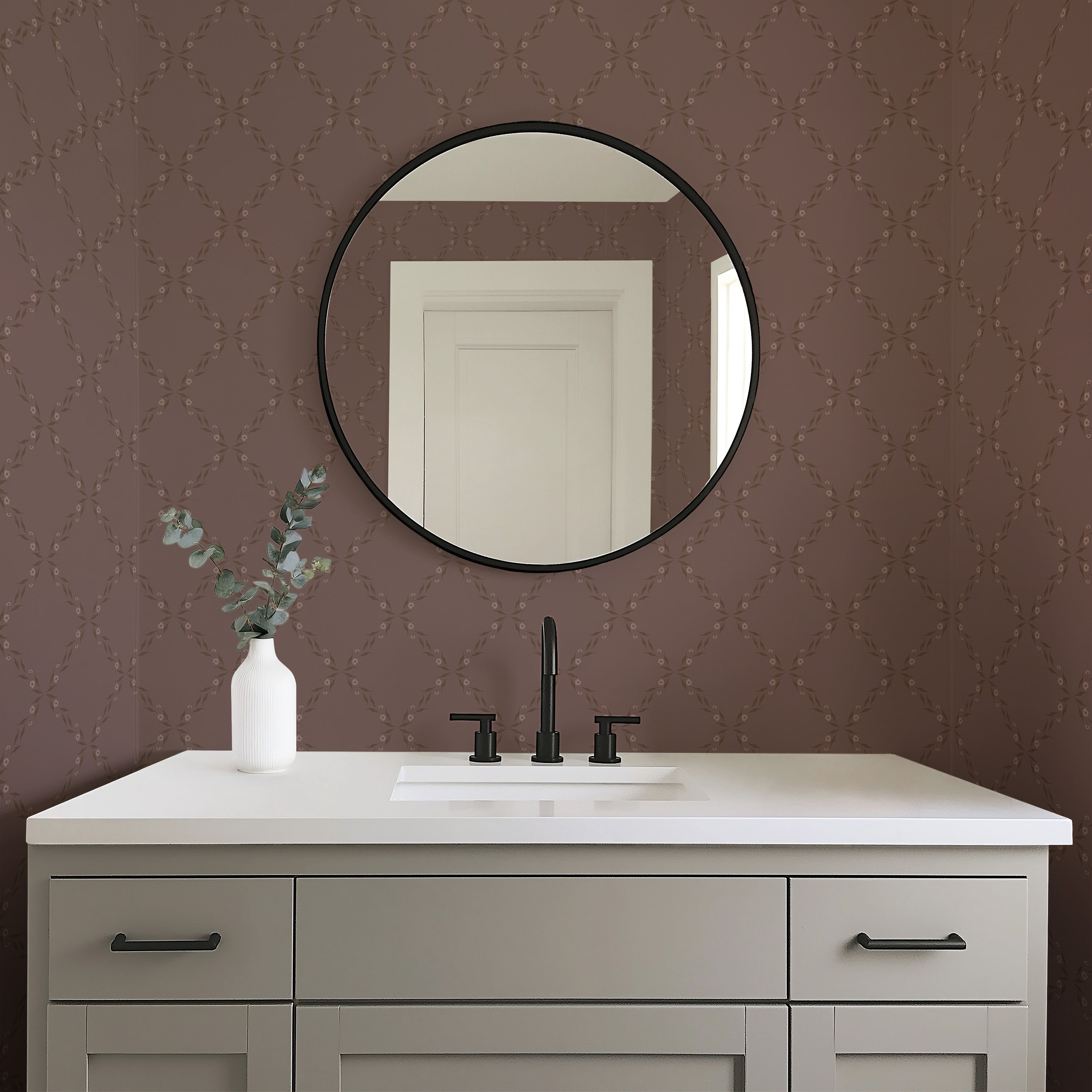 Leela Wallpaper by Katie Burt Art