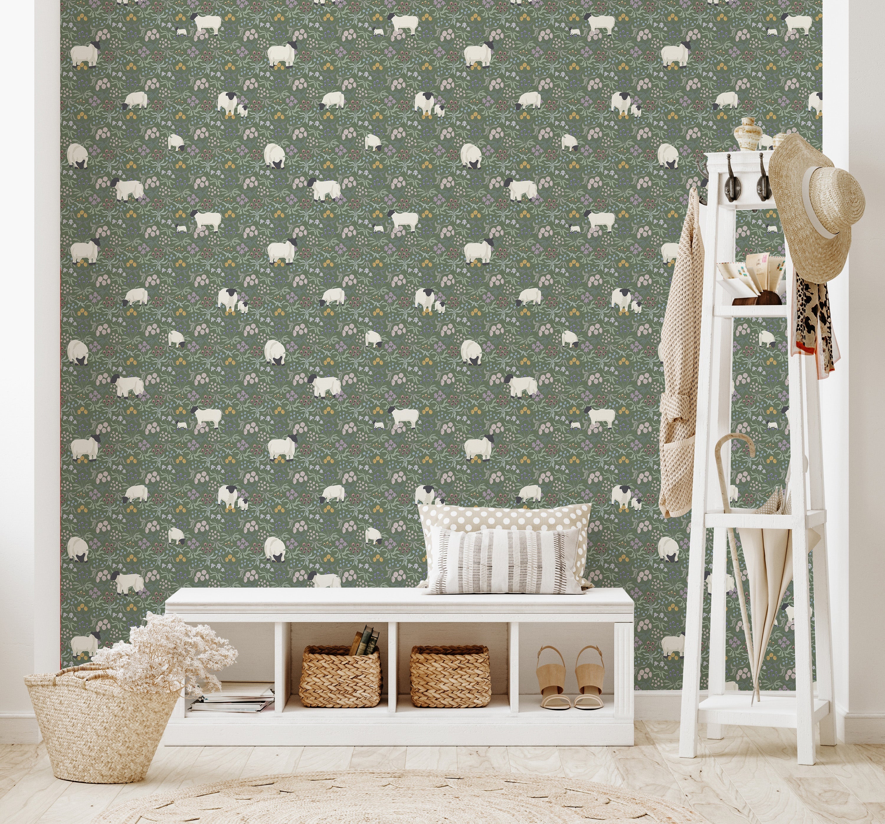 Wool Wallpaper by Randi Lepre