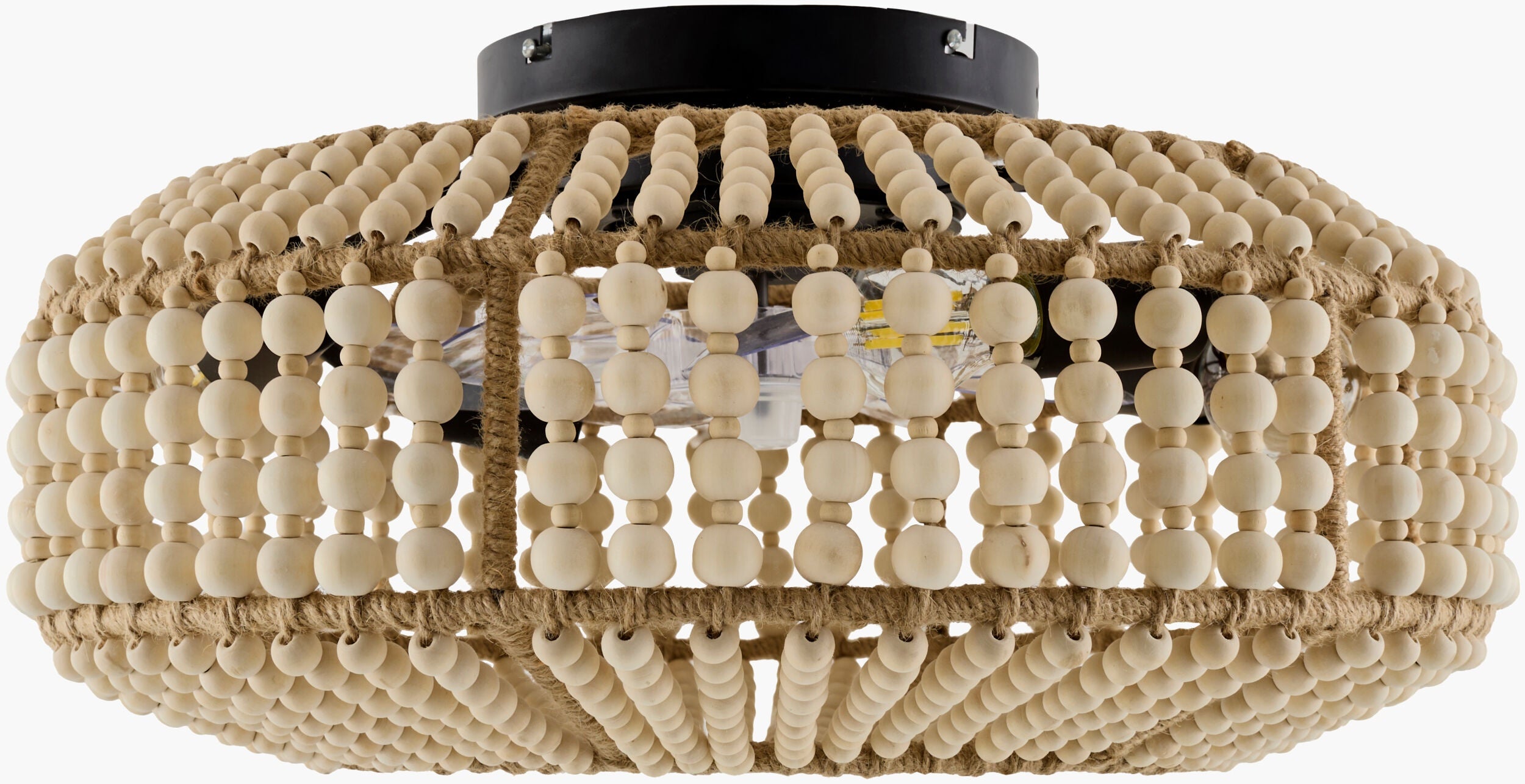 Deep Orange Coastal Chandelier for dining or living rooms-0