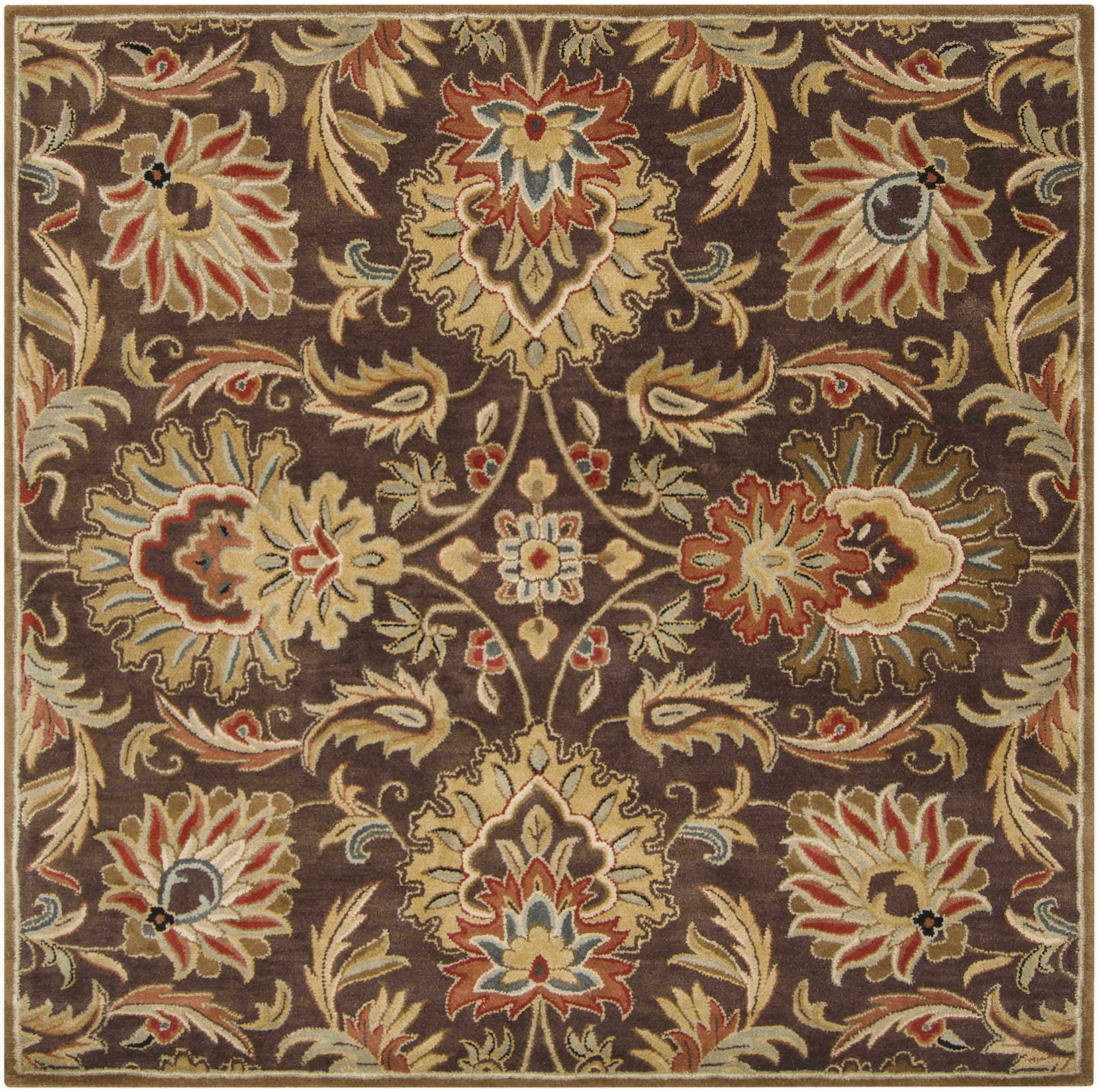 Chesterton 1028 Hand Tufted Brown Wool Rug