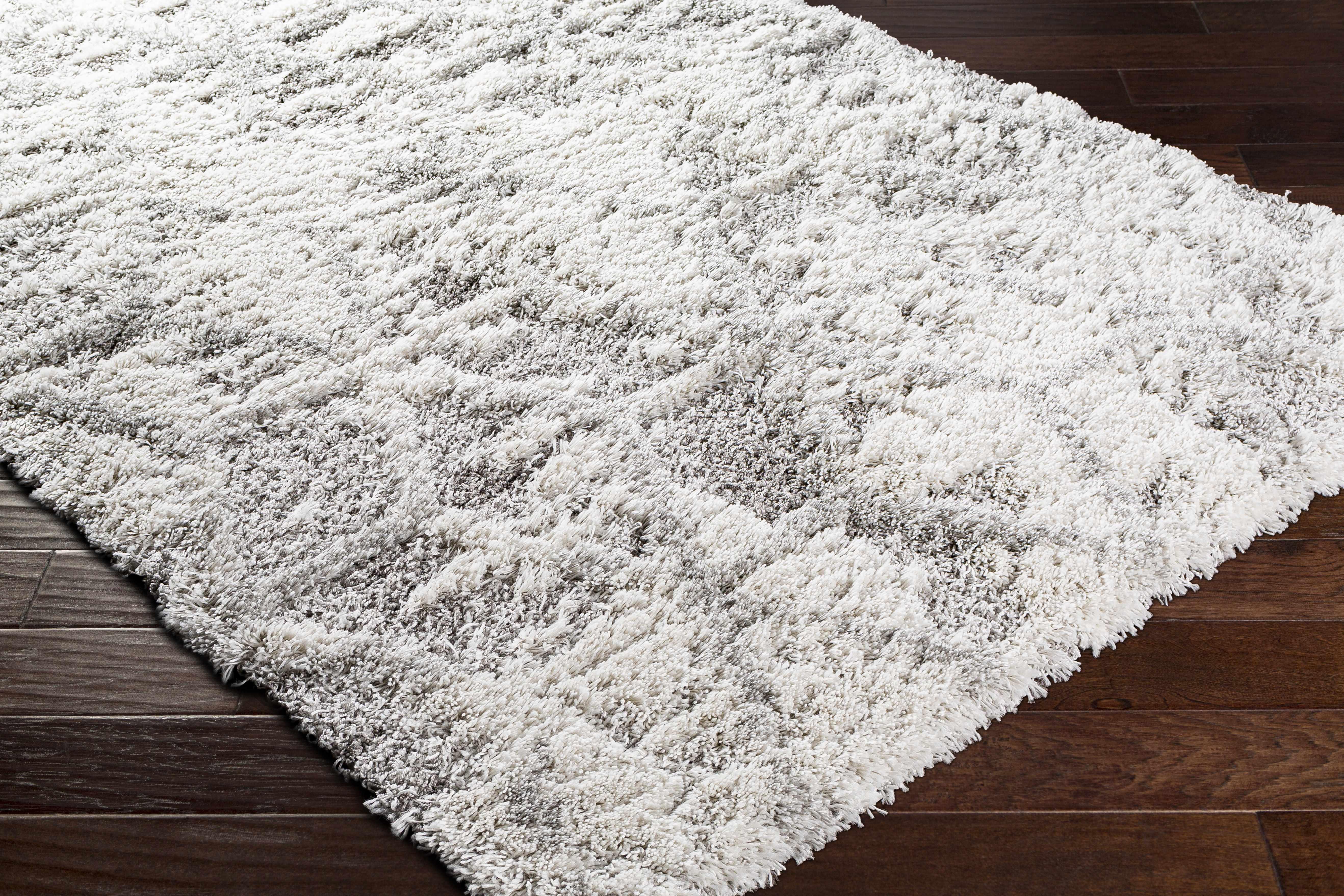Wynant Gray Tones Plush Rug - PRHOMZ