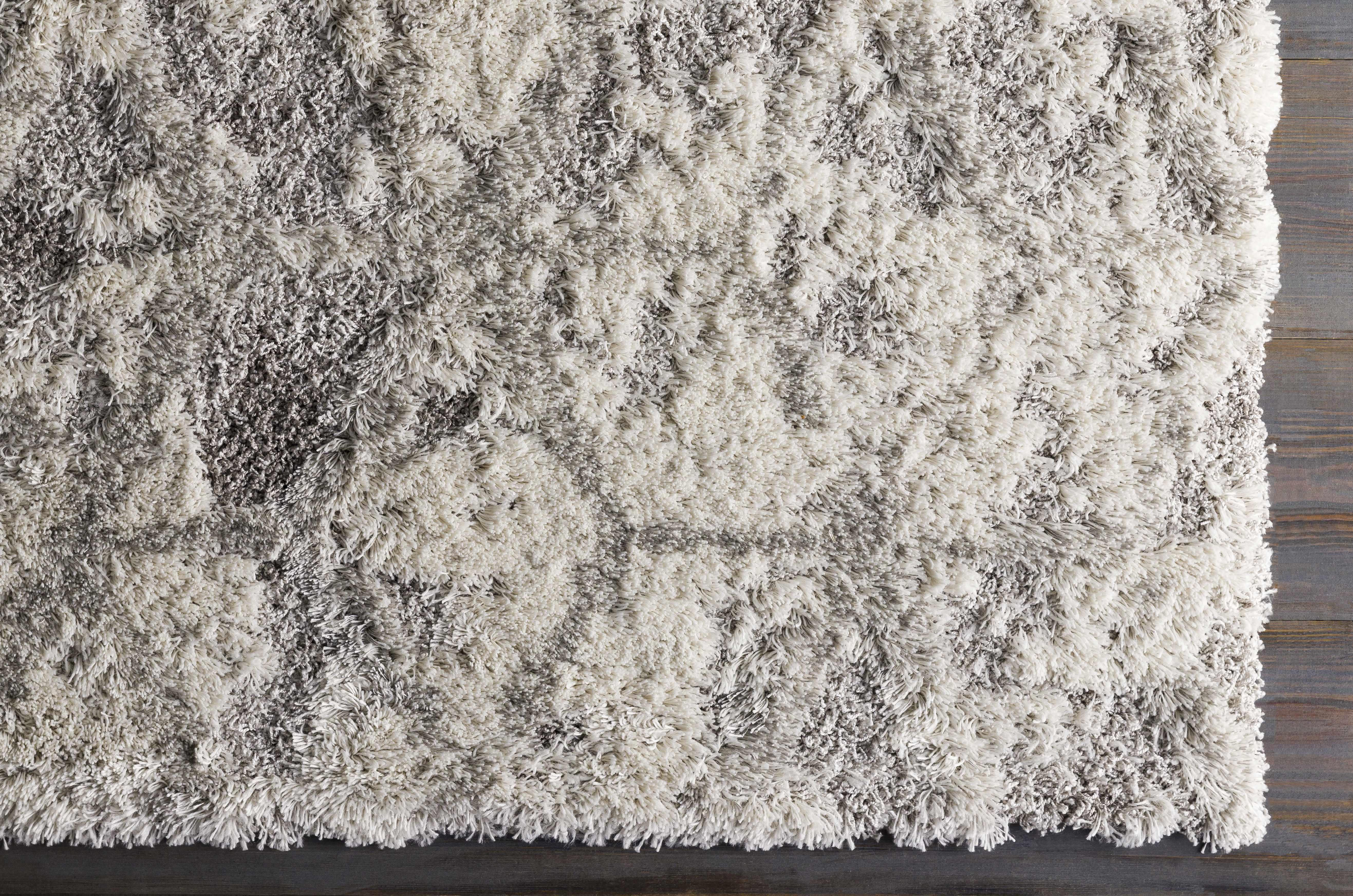 Wynant Gray Tones Plush Rug - PRHOMZ