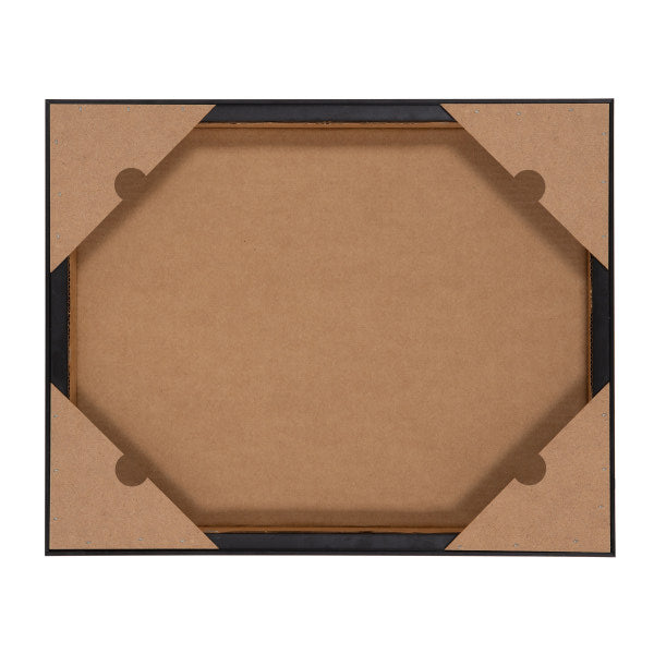 Sylvie Midnight Tropics Lush Landscape Framed Canvas by The Creative Bunch Studio