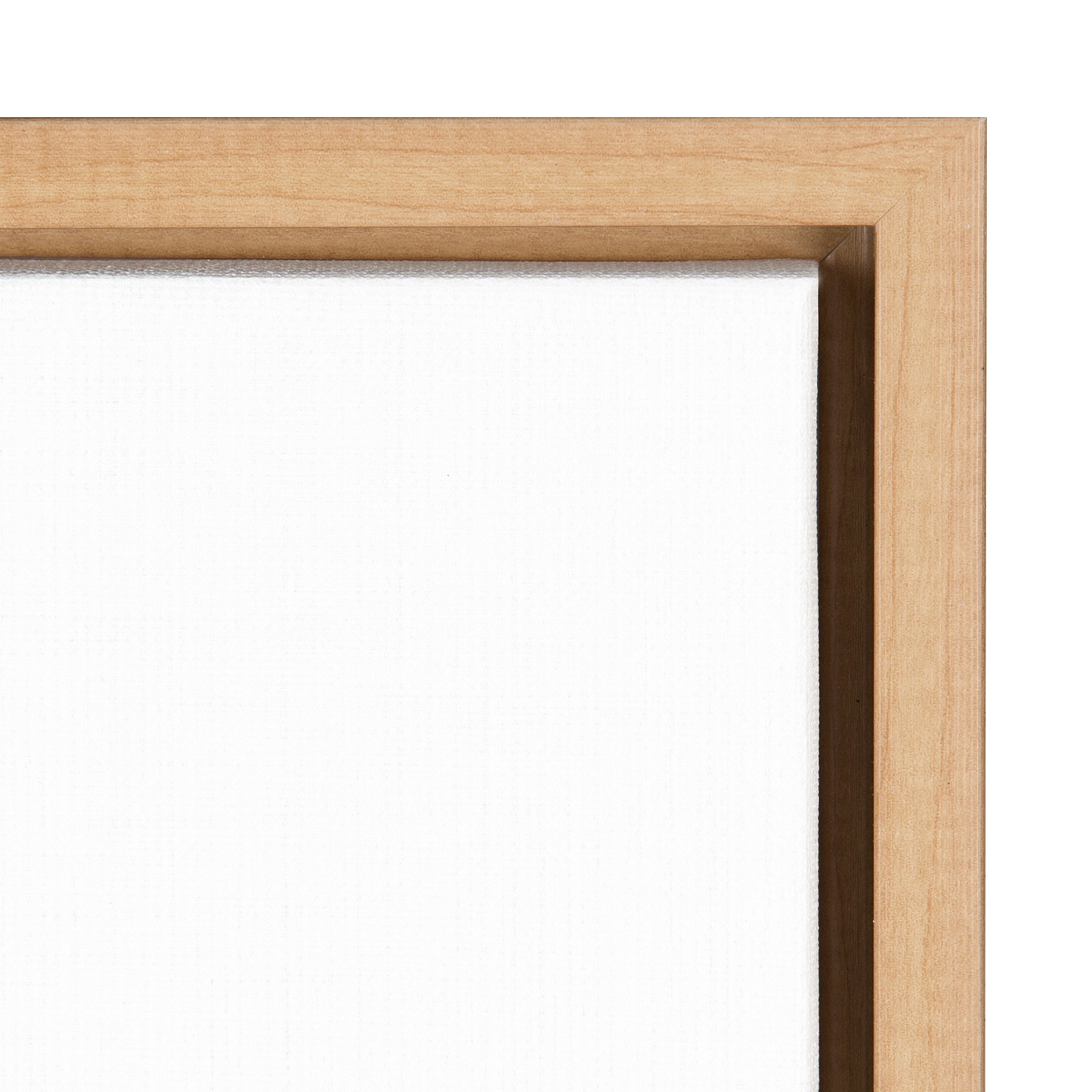 Sylvie Lush Green Forest On A Foggy Day Framed Canvas by The Creative Bunch Studio