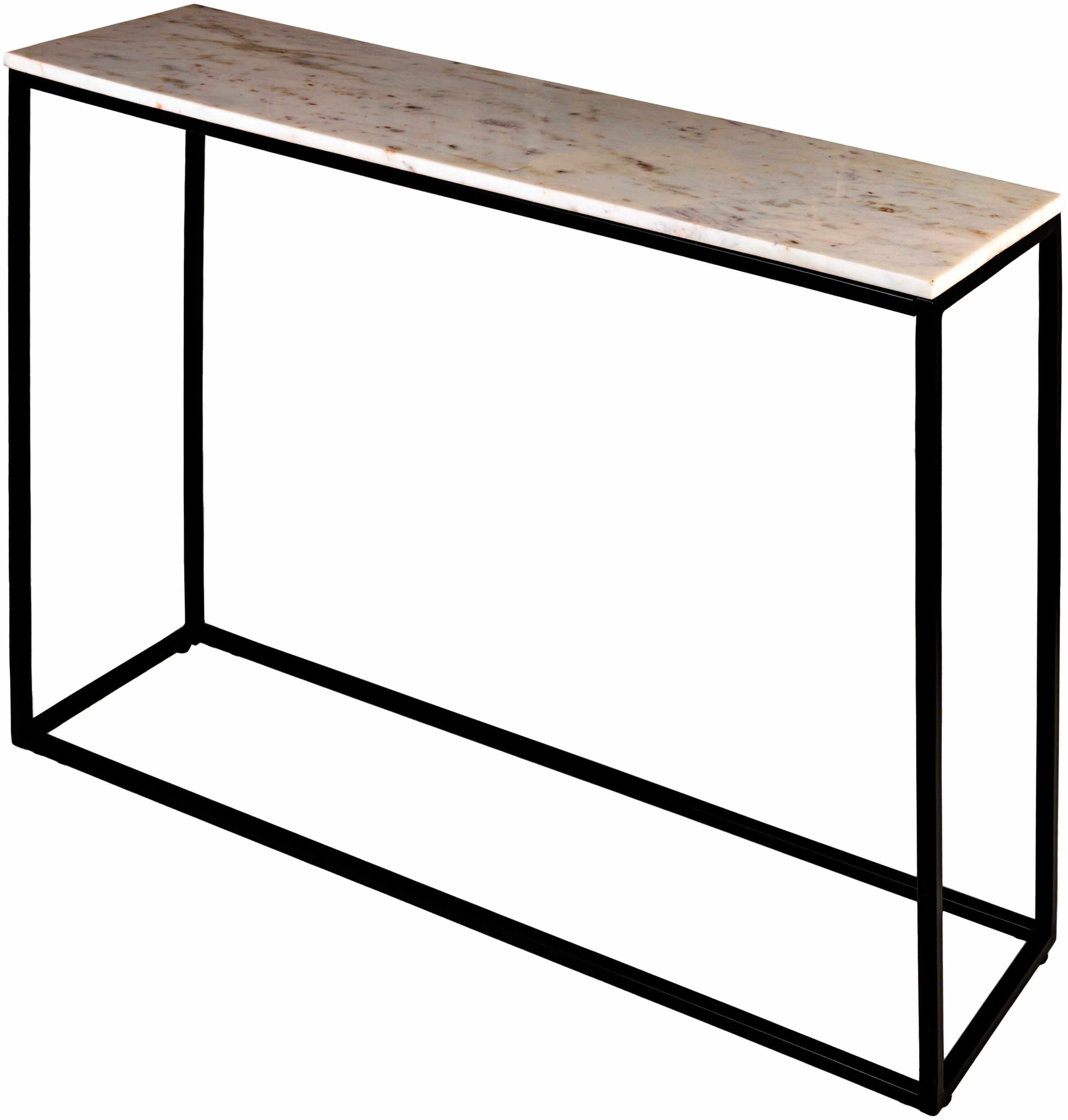 Zain Marble Top Console Table-1