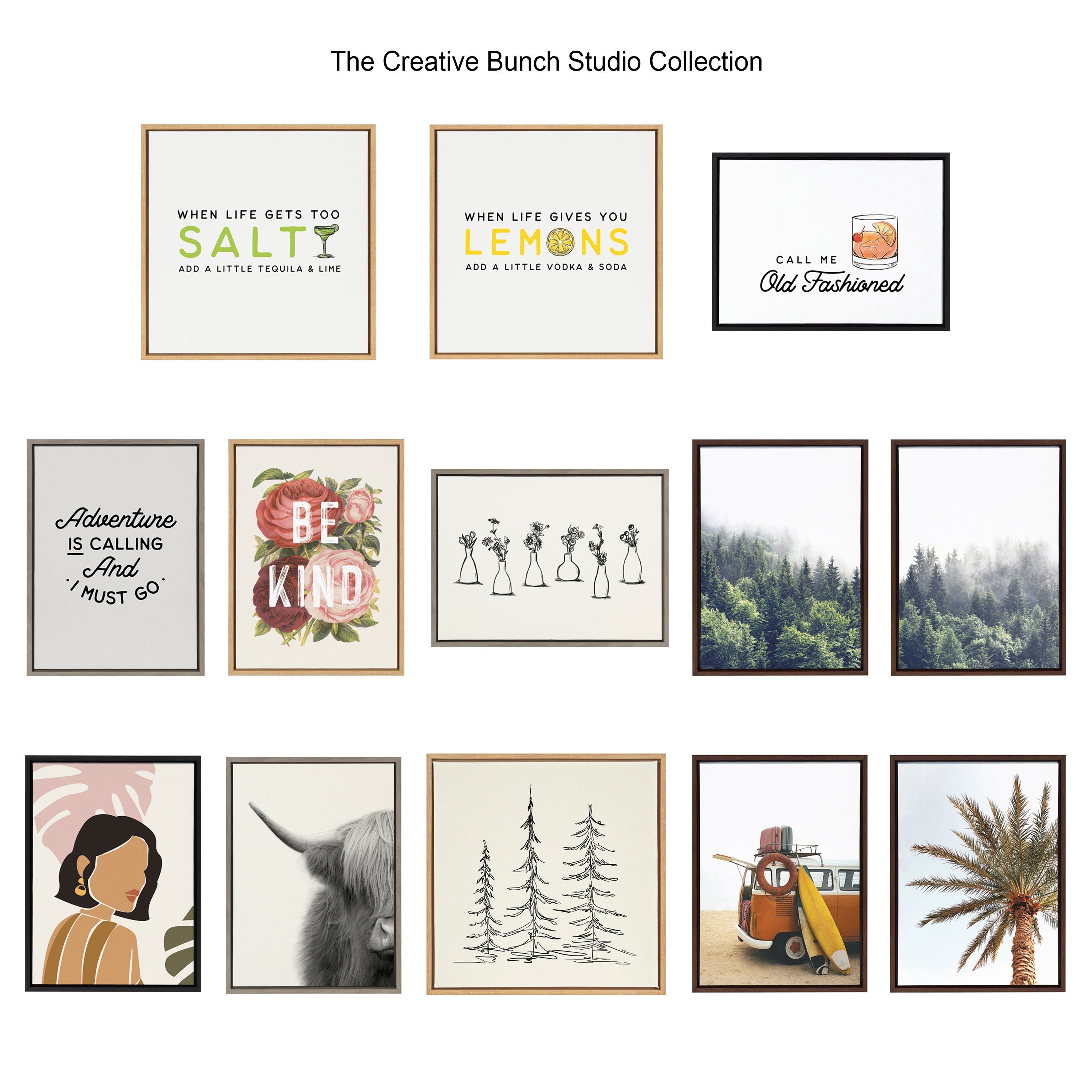 Sylvie Haze Agave Succulent Framed Canvas by The Creative Bunch Studio