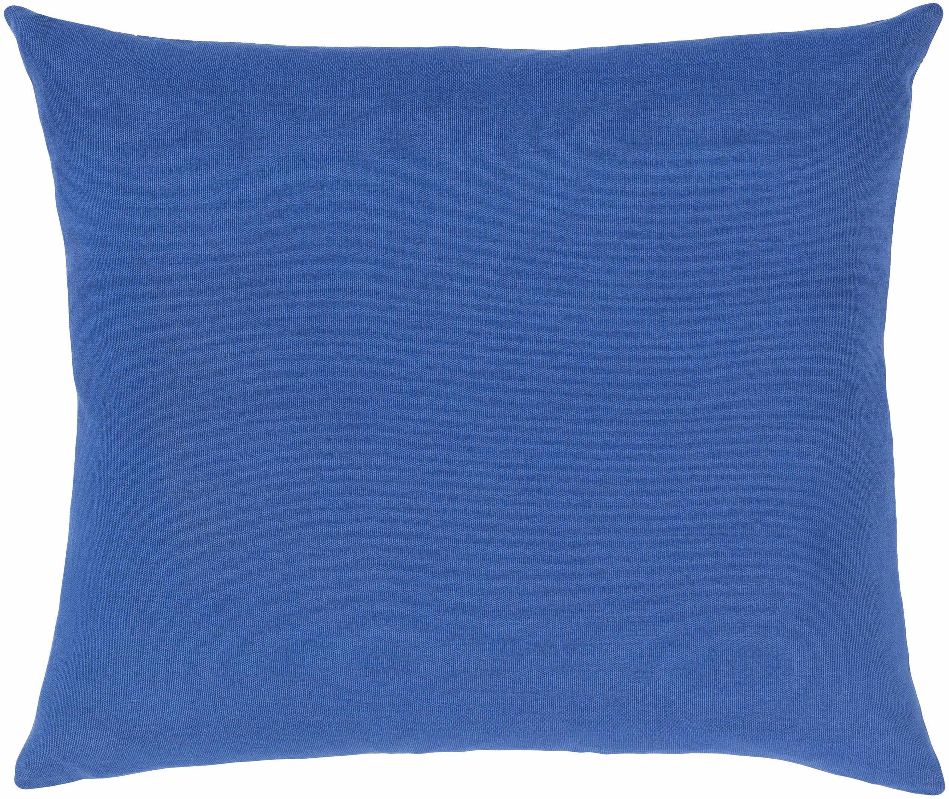 Zebulon Blue Geometric Square Throw Pillow - Clearance - PRHOMZ