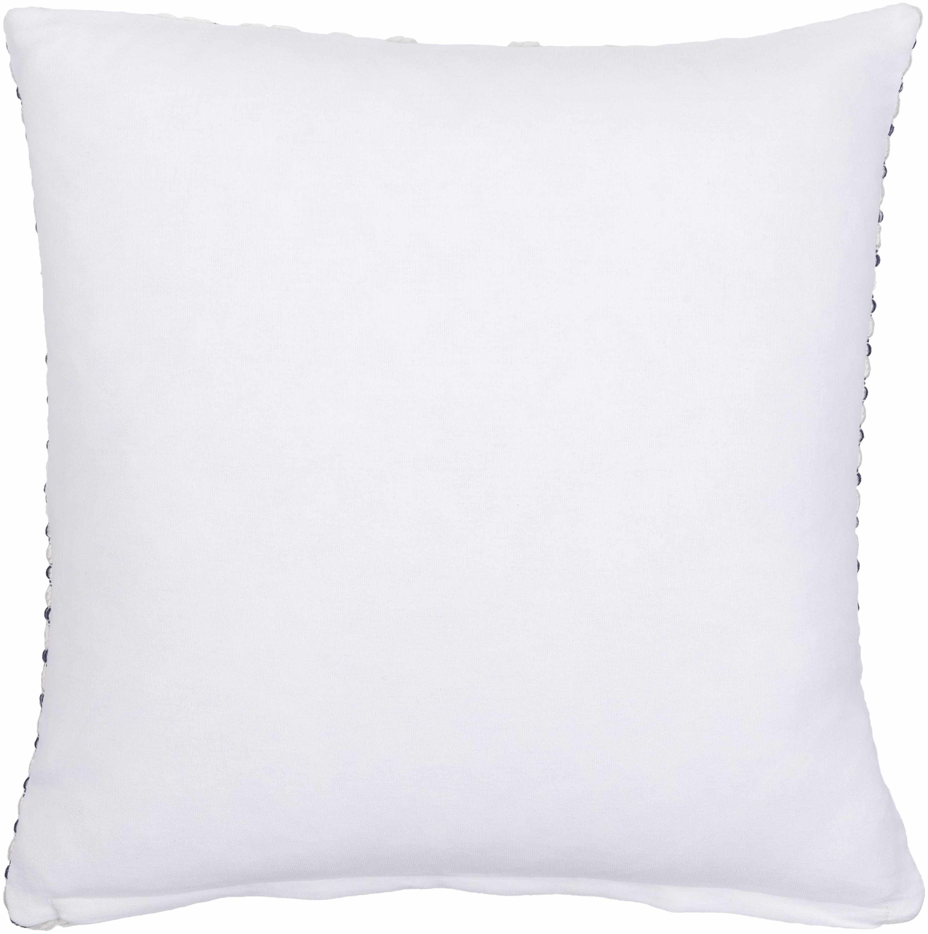 Ahmoua Cream Textured Square Throw Pillow - PRHOMZ