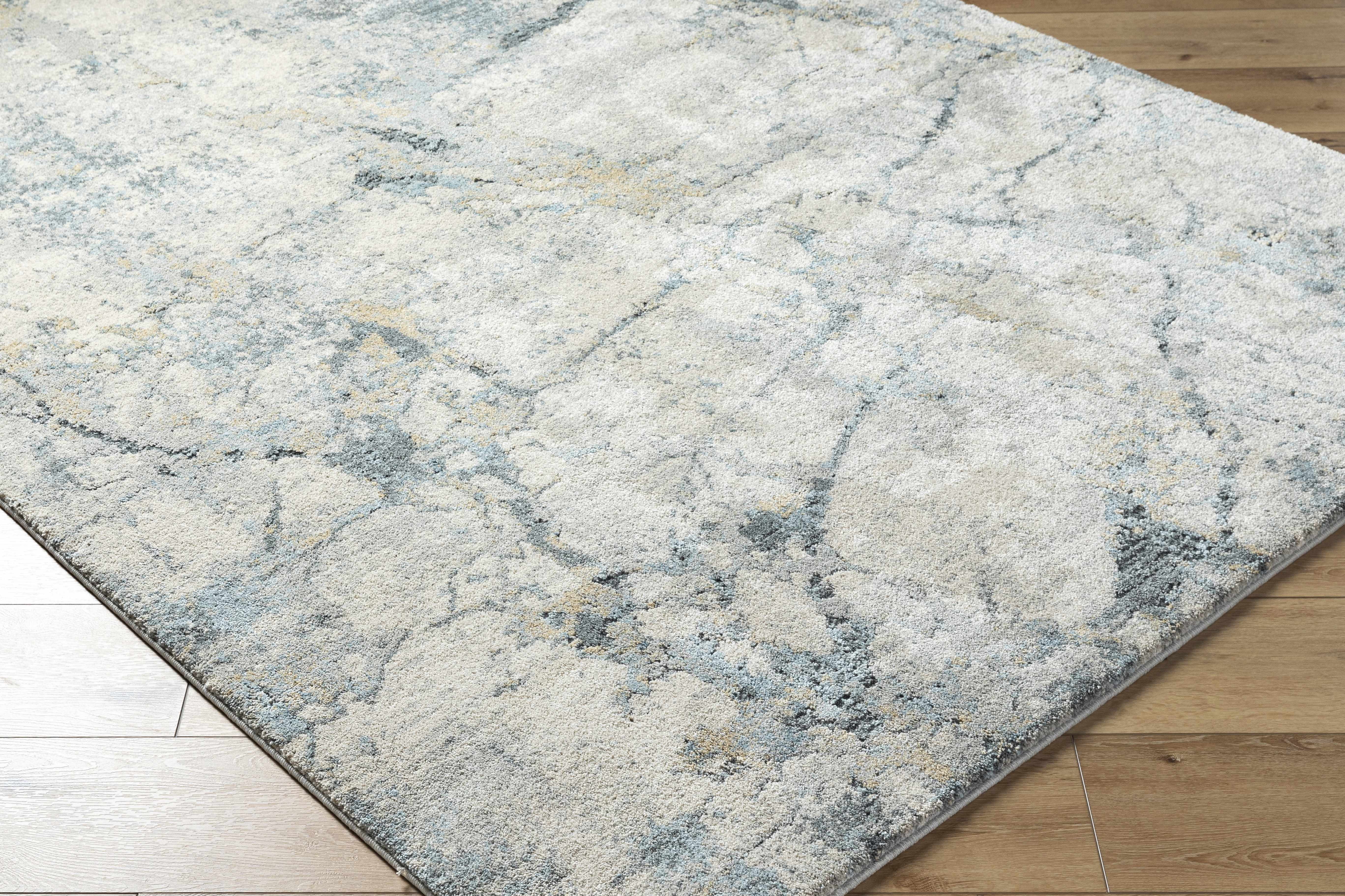 Urowo Light Gray Thick Luxe Rug