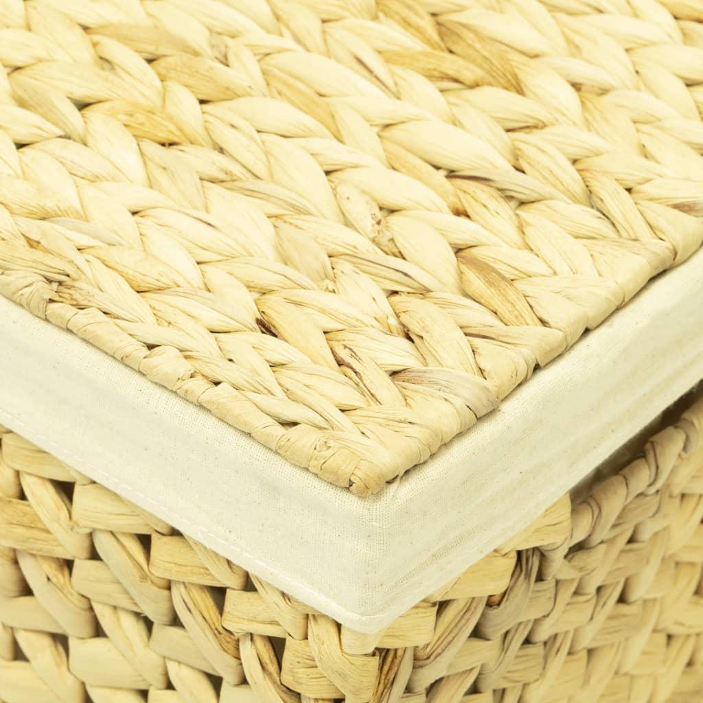 4-Piece Bathroom Set: Laundry Basket, Bins & Trash Can - PRHOMZ