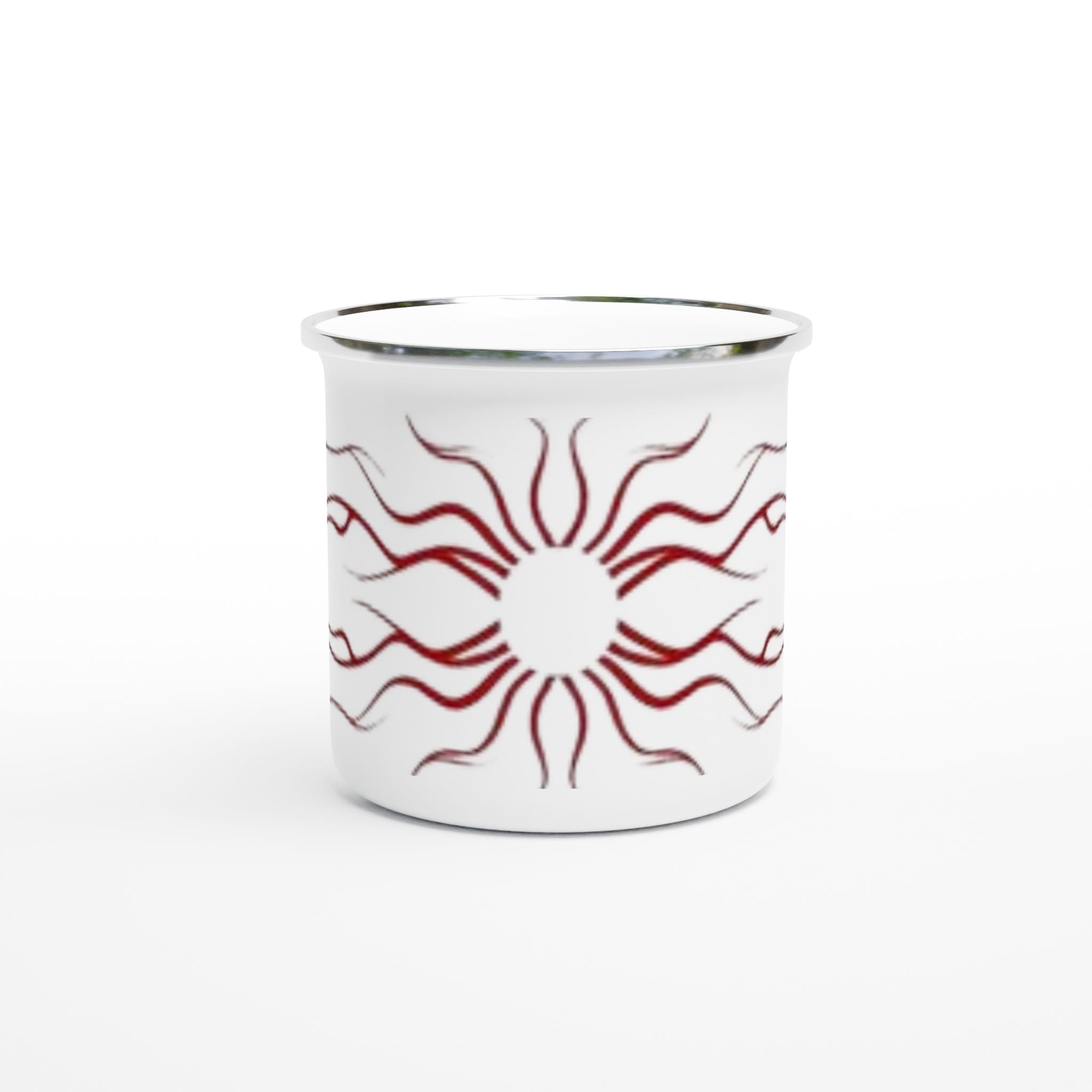 Sunburst Enamel Mug Lightweight