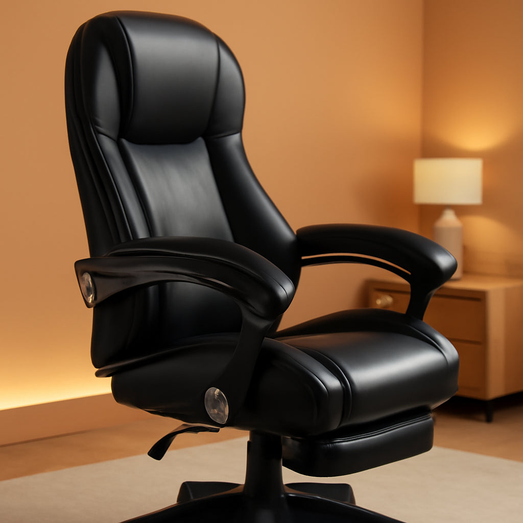 Gaming Chair With Footrest And Lumbar Support Ergonomic
