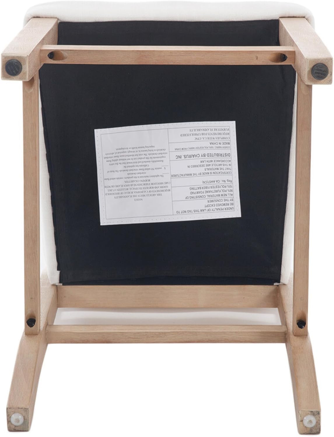 Beige Bar Stools Set Of 2 26 Inch Counter Height Backrest