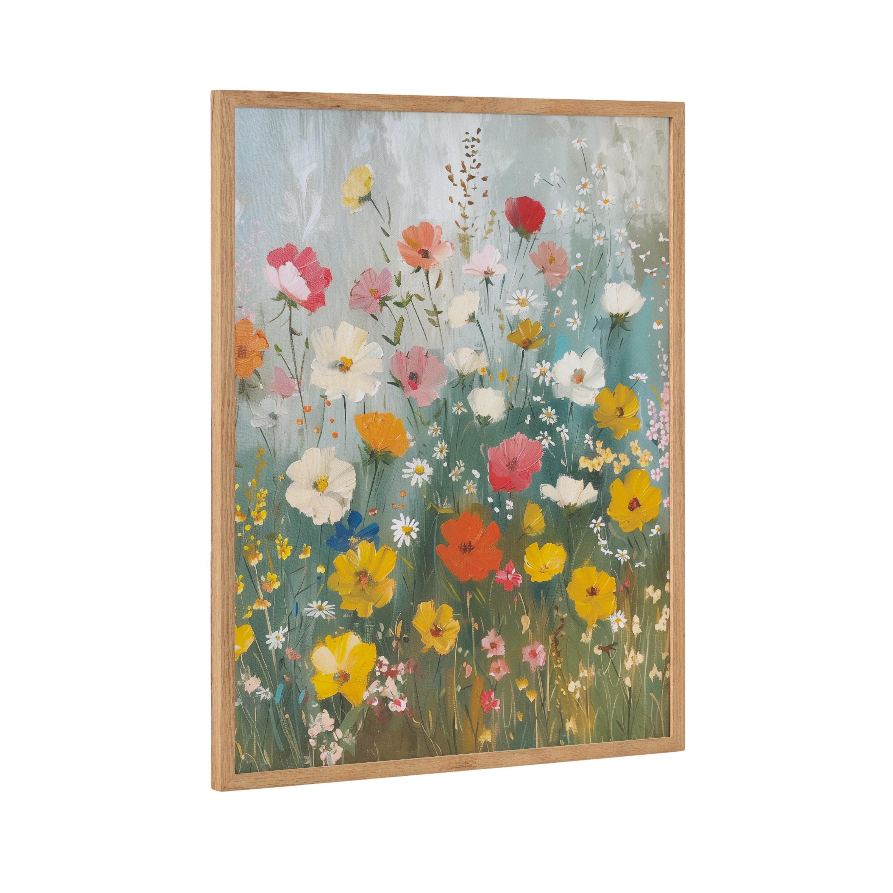 Gallery Boho Wildflower Garden Print by The Creative Bunch Studio