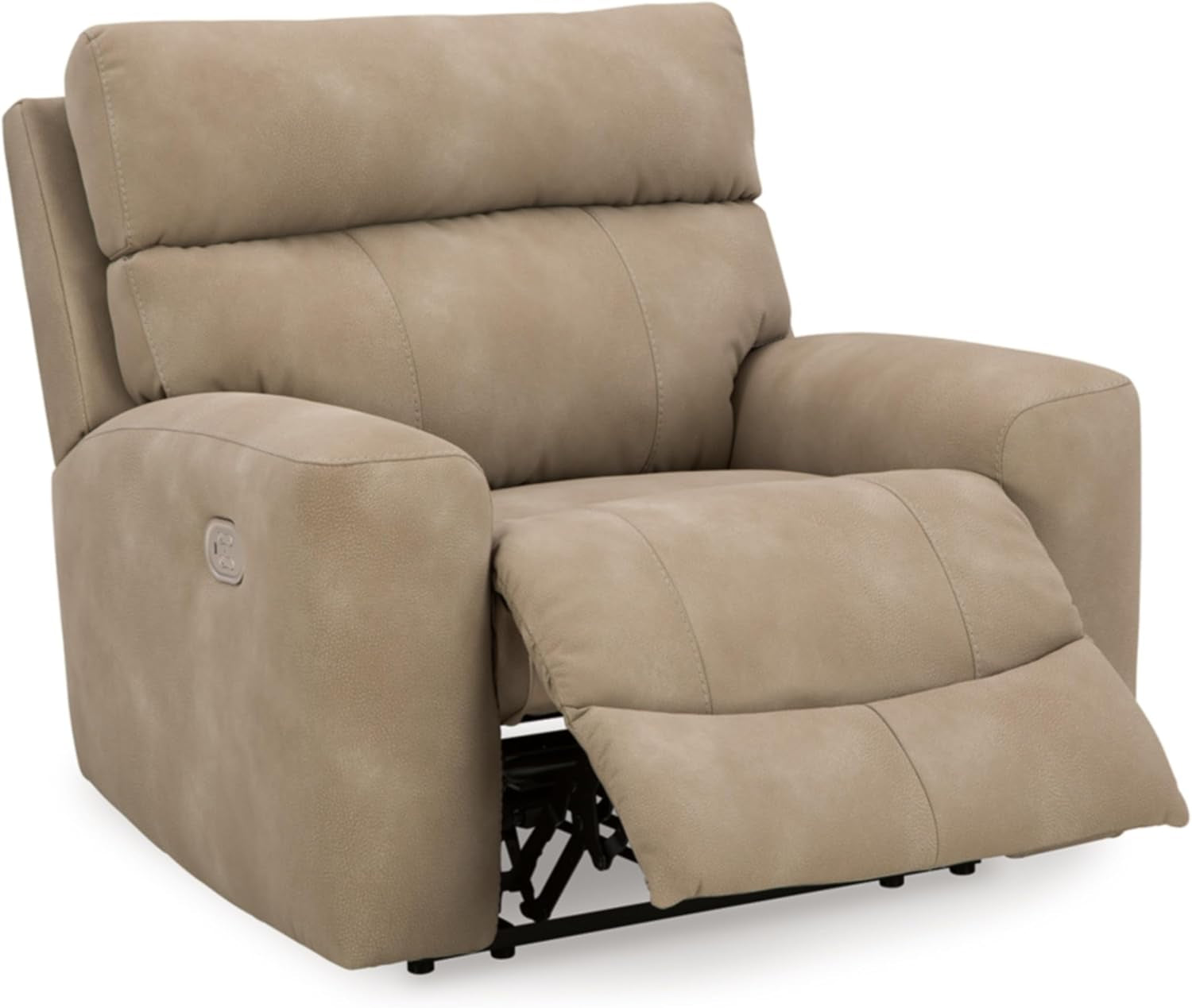 Wall Hugger Power Recliner Light Brown With USB Ports