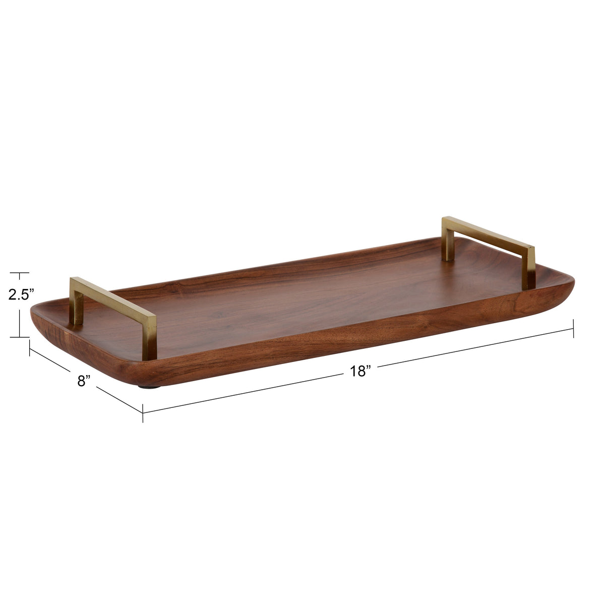 Cantwell Wood Decorative Tray