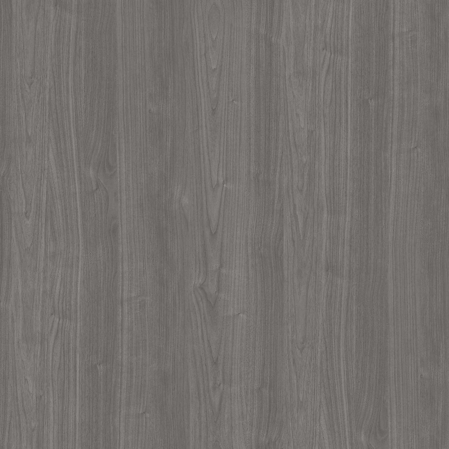 Bush Furniture Cabot Tall 5 Shelf Bookcase Modern Gray