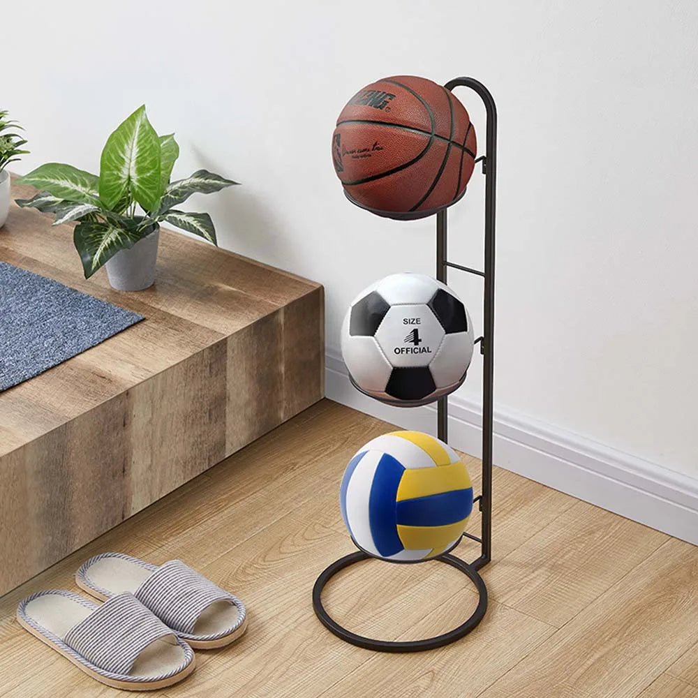 Floor Carbon Steel Basketball Football Storage Racks and Shelves