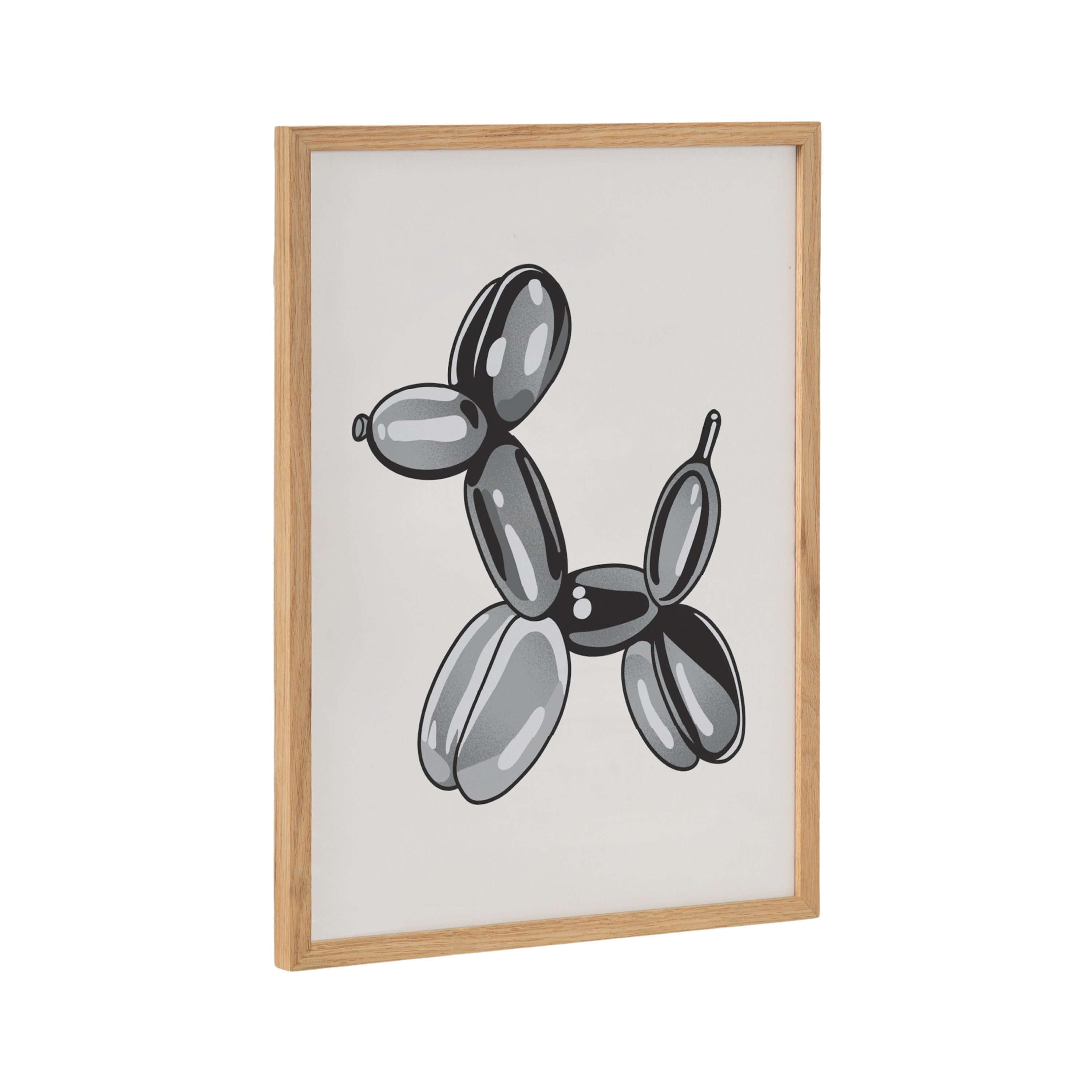 Gallery Black Bubble Balloon Dog Animal Print by The Creative Bunch Studio