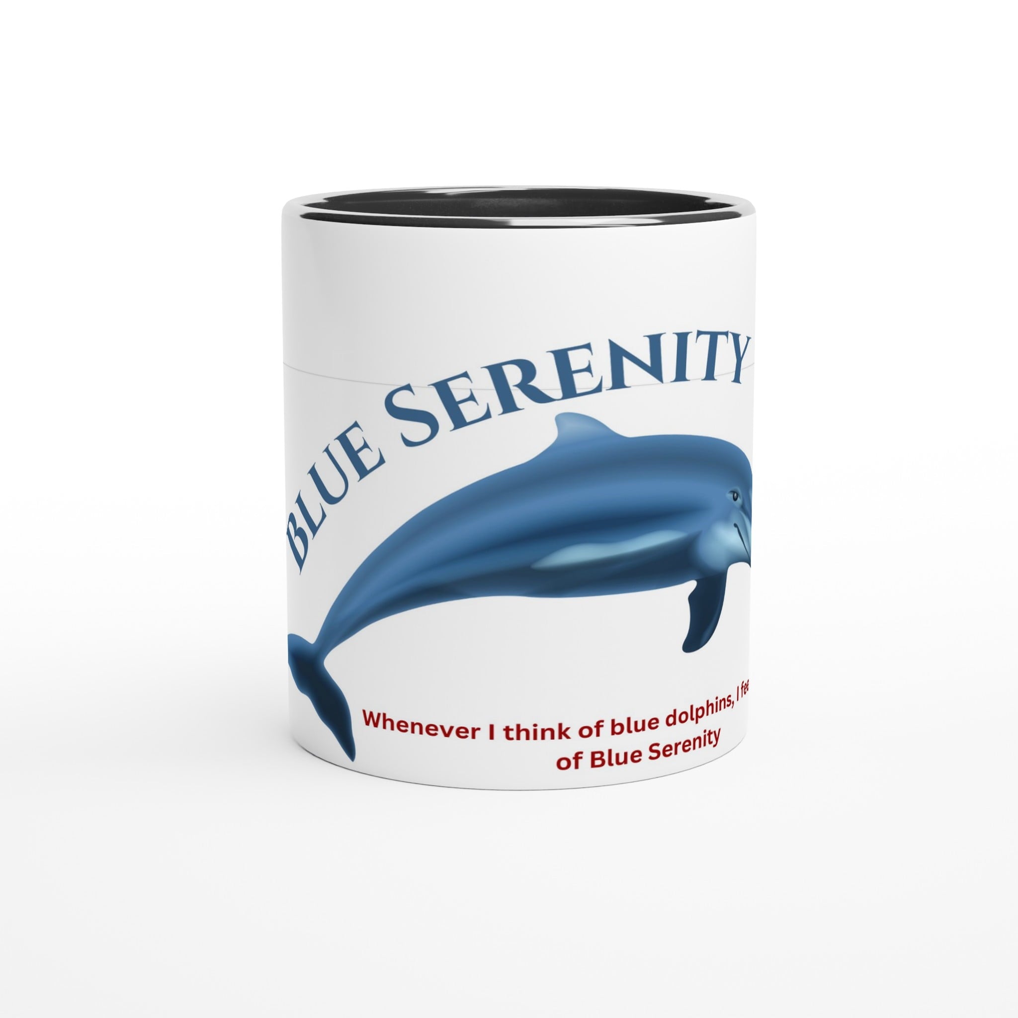 Black Serenity Ceramic Mug