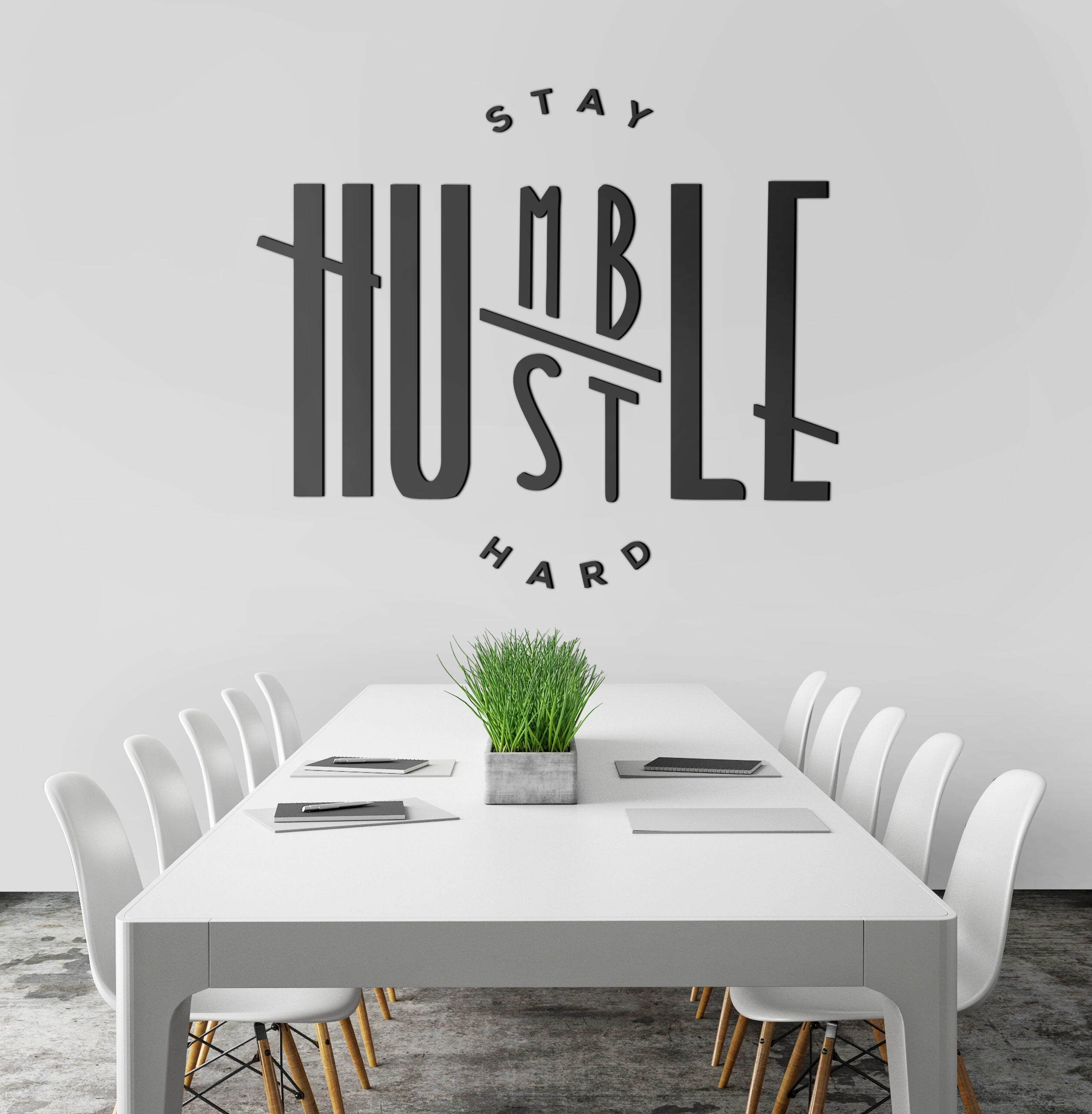 Humble 3D Office Wall Decor-1