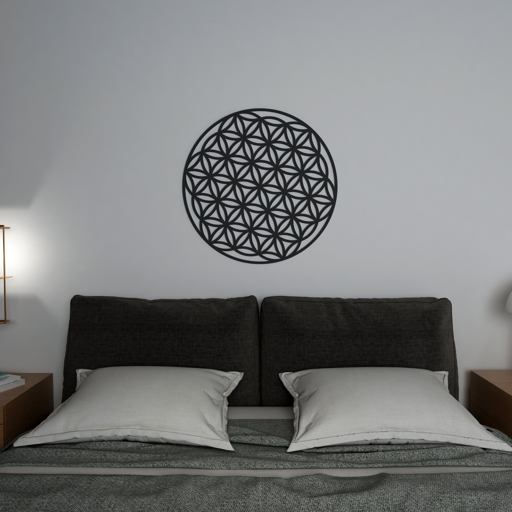 Flower of Life Pattern 3D Wall Panel-2