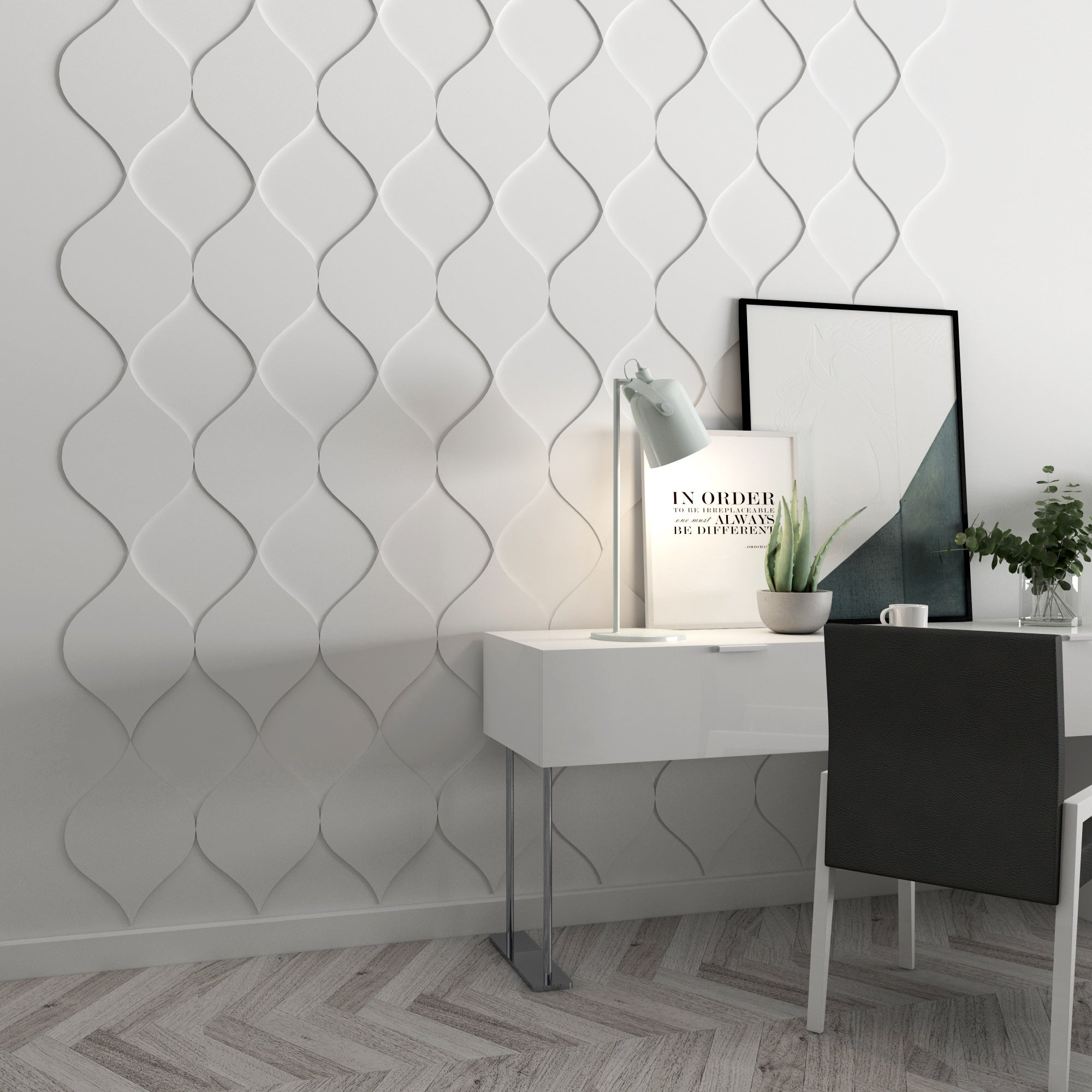 Wave Mid Century Wall Panels-0