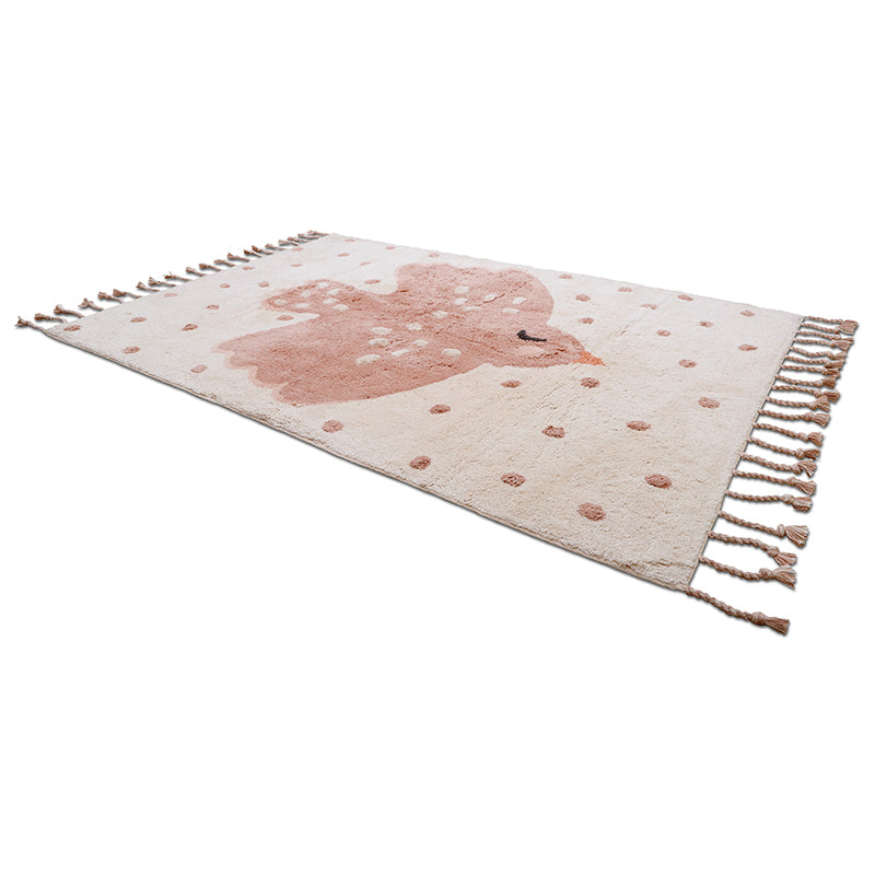 BIRDY children's rug with bird pattern